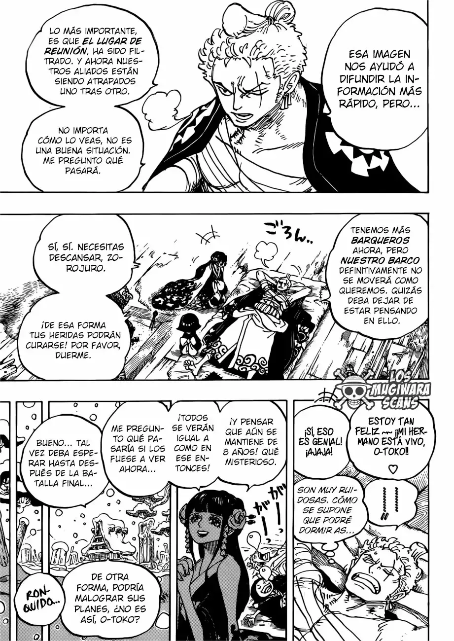 One Piece Capítulo 939 - Página 8 en español