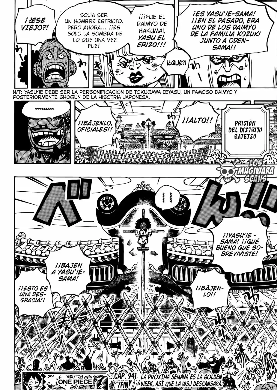 One Piece Capítulo 941 - Página 17 en español