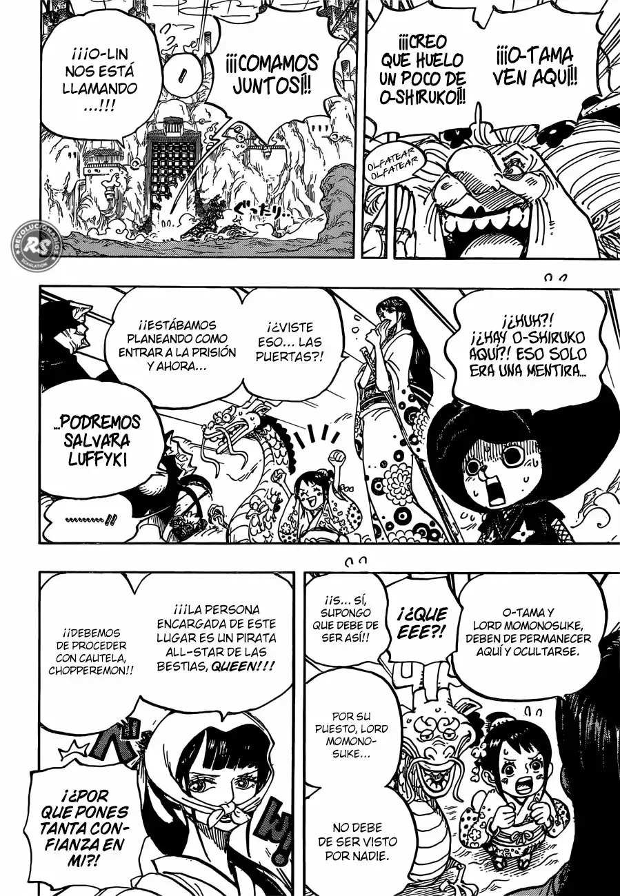 One Piece Capítulo 945 - Página 16 en español