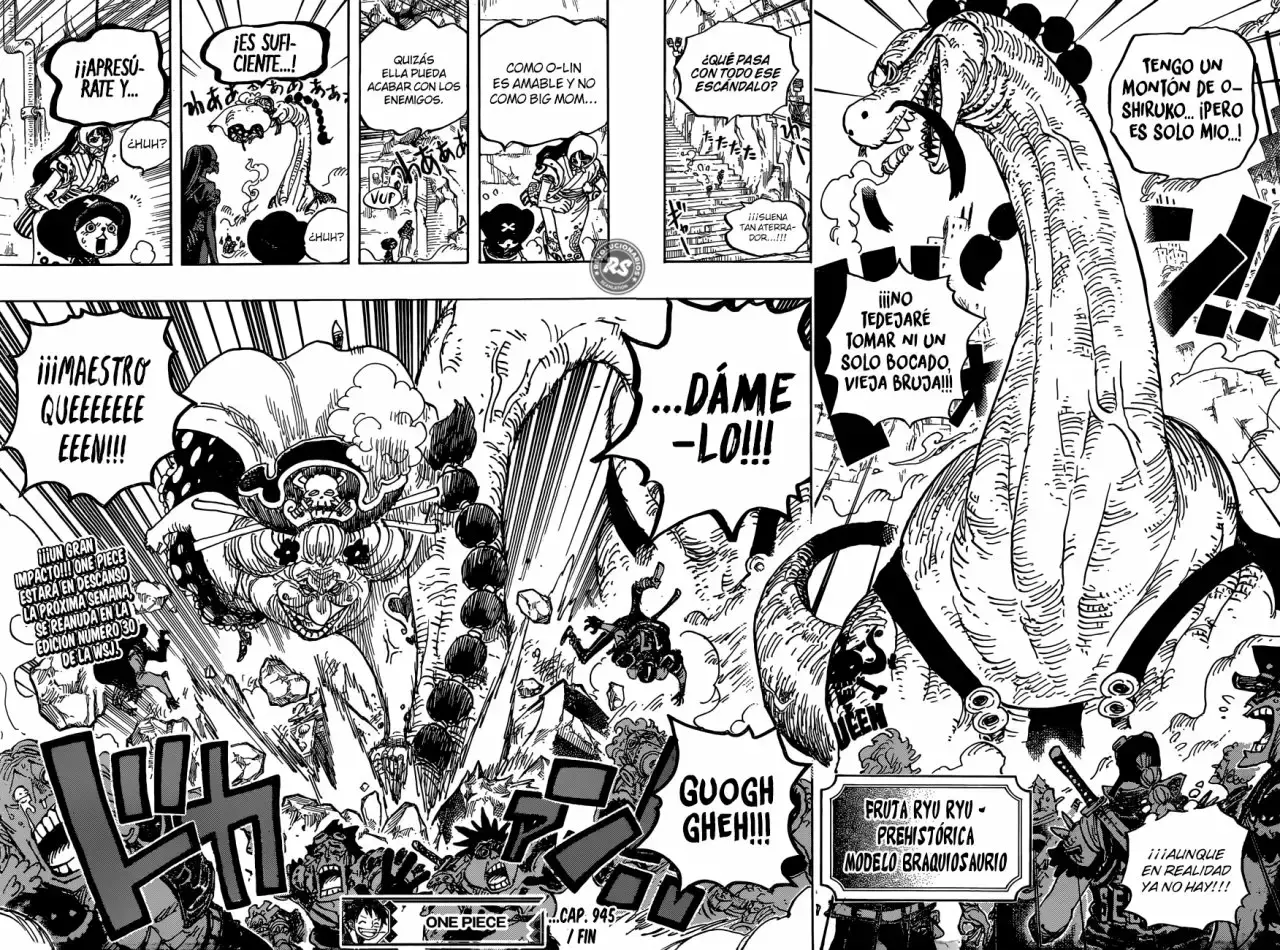 One Piece Capítulo 945 - Página 18 en español