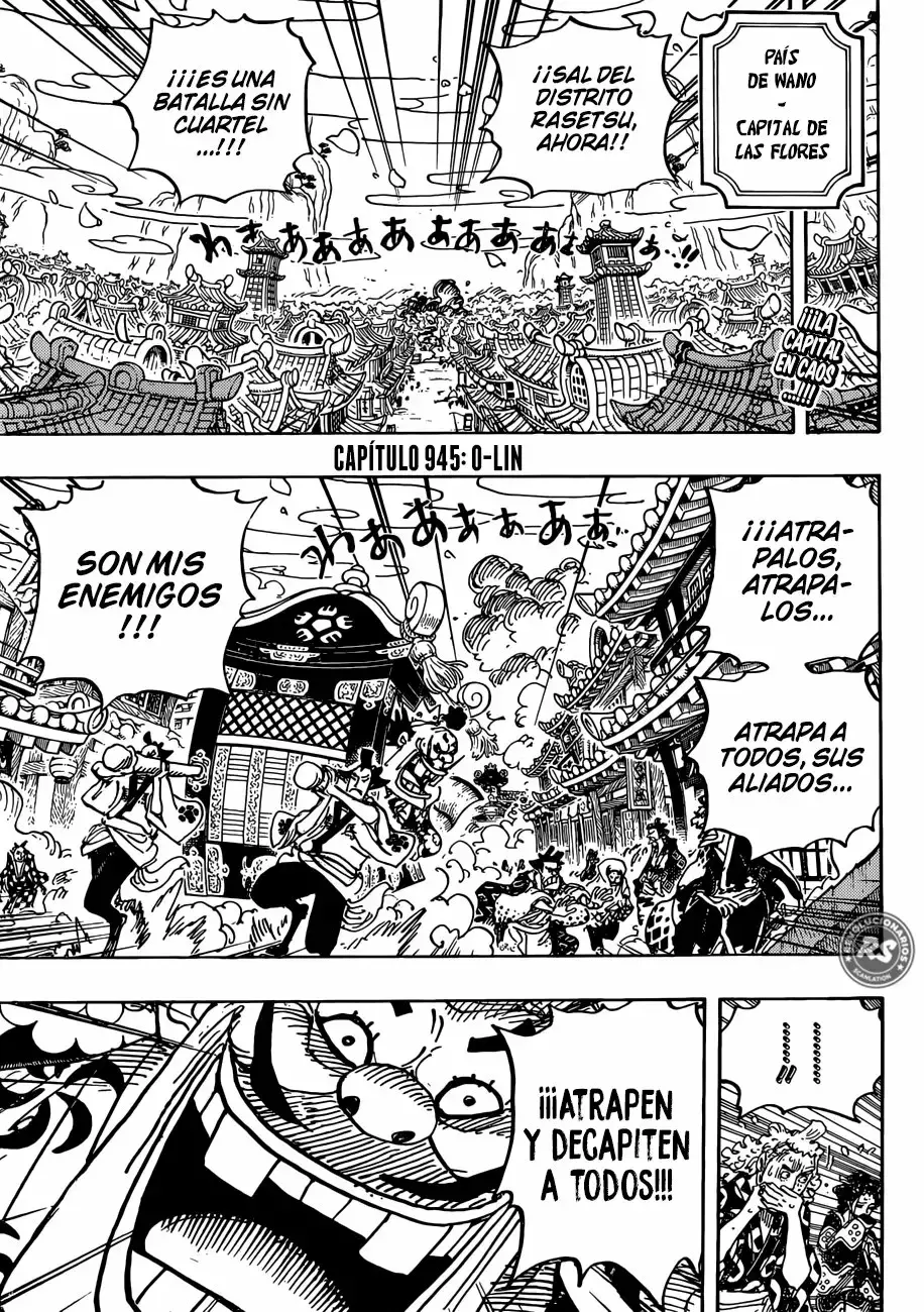 One Piece Capítulo 945 - Página 4 en español