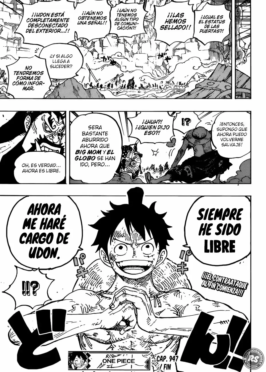 One Piece Capítulo 947 - Página 17 en español