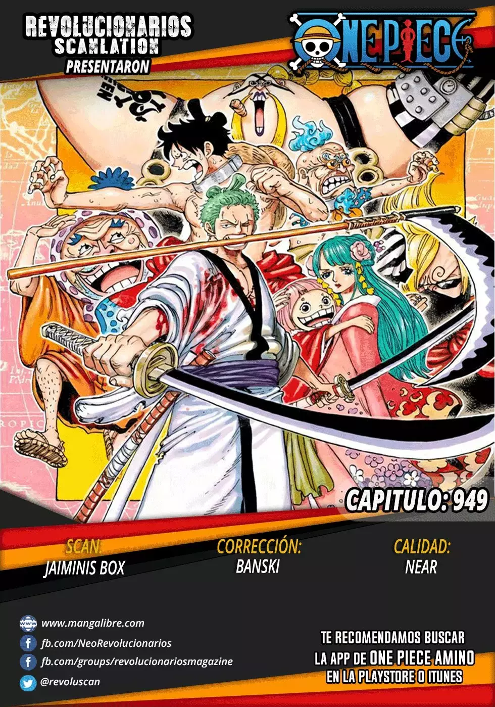 One Piece Capítulo 949 - Página 20 en español