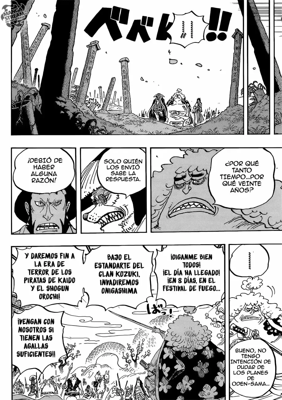 One Piece Capítulo 950 - Página 12 en español