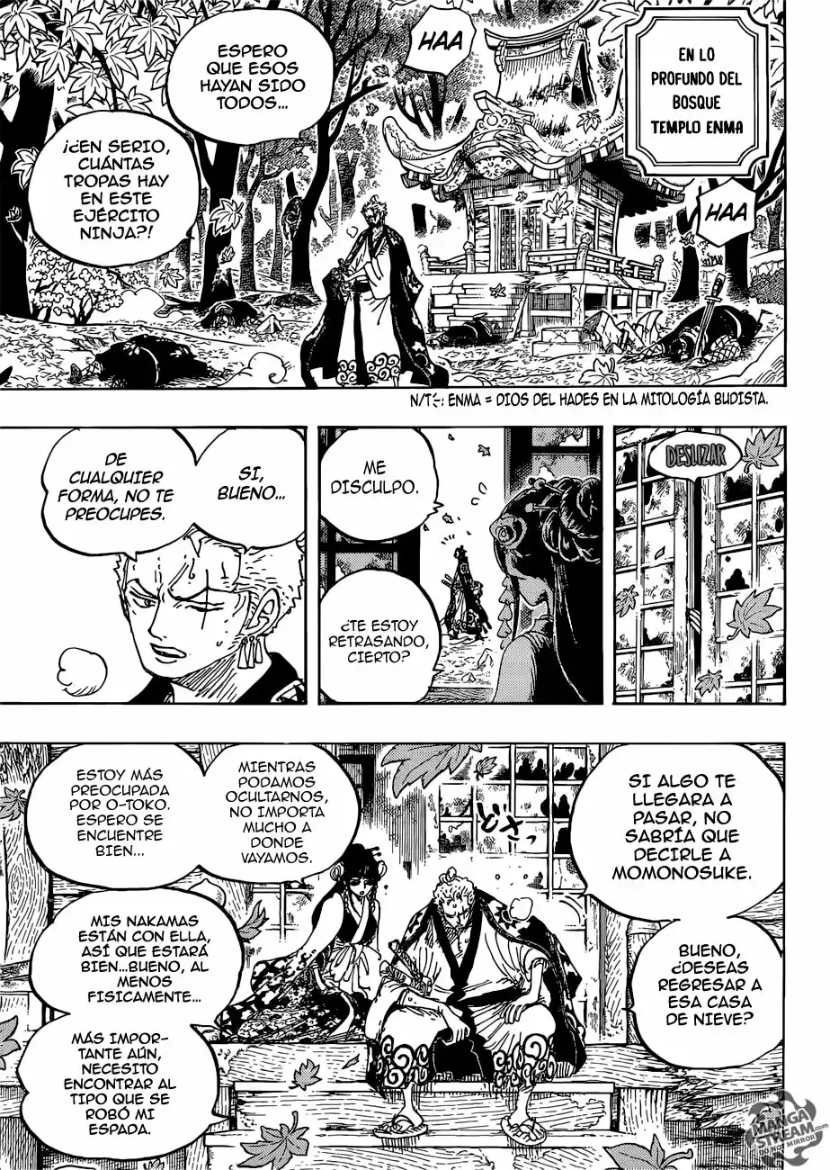 One Piece Capítulo 950 - Página 15 en español