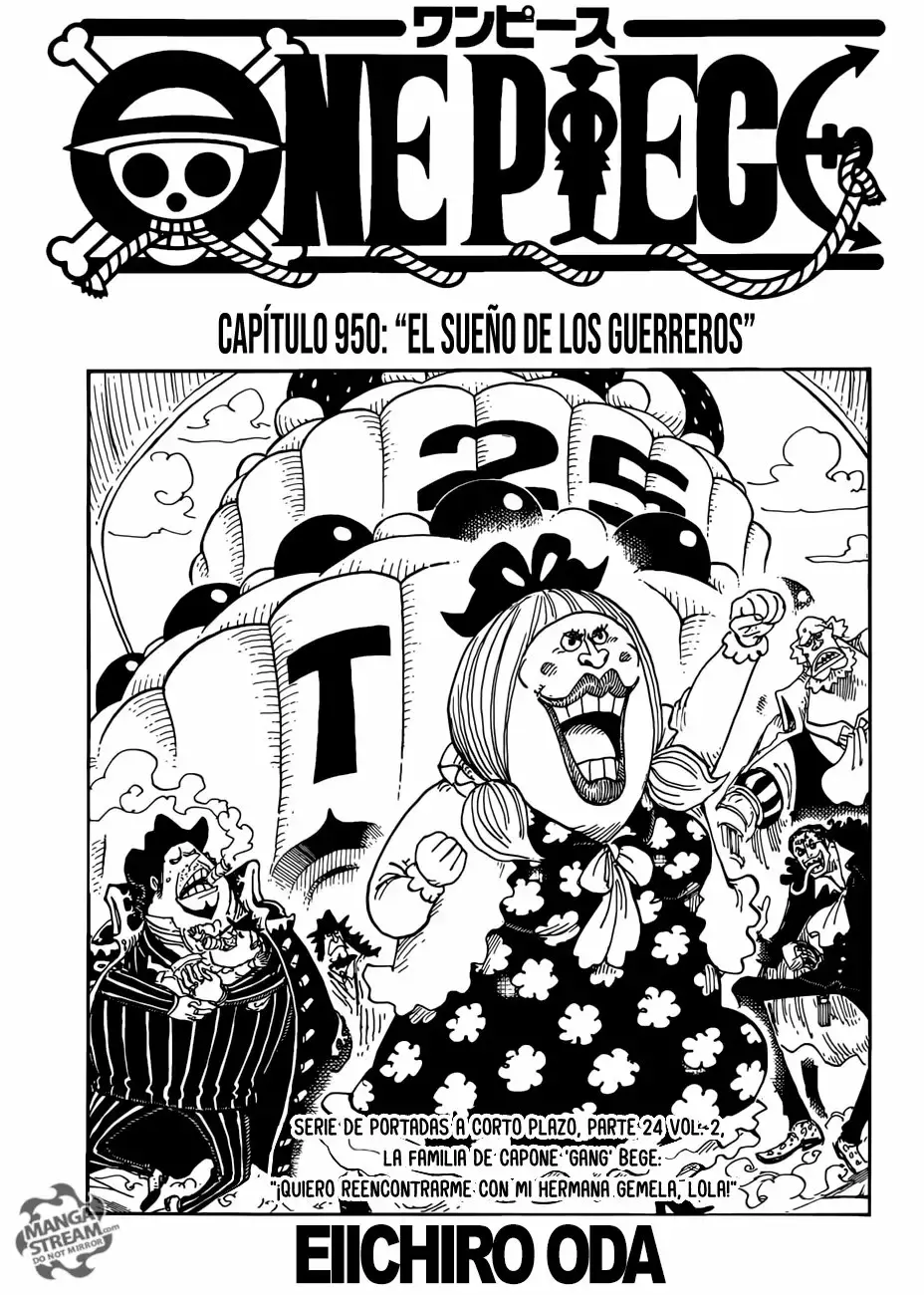 One Piece Capítulo 950 - Página 3 en español