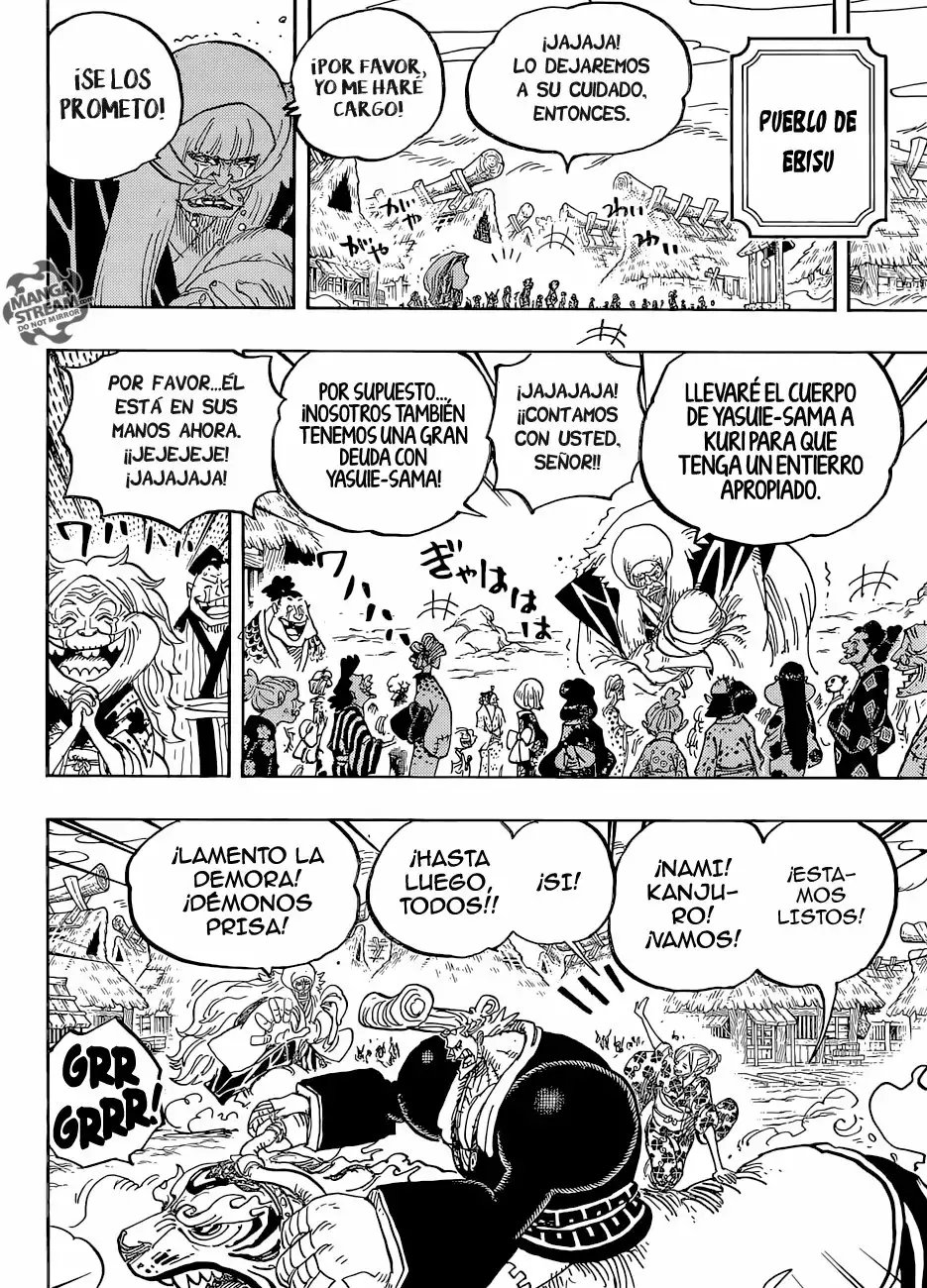One Piece Capítulo 951 - Página 11 en español