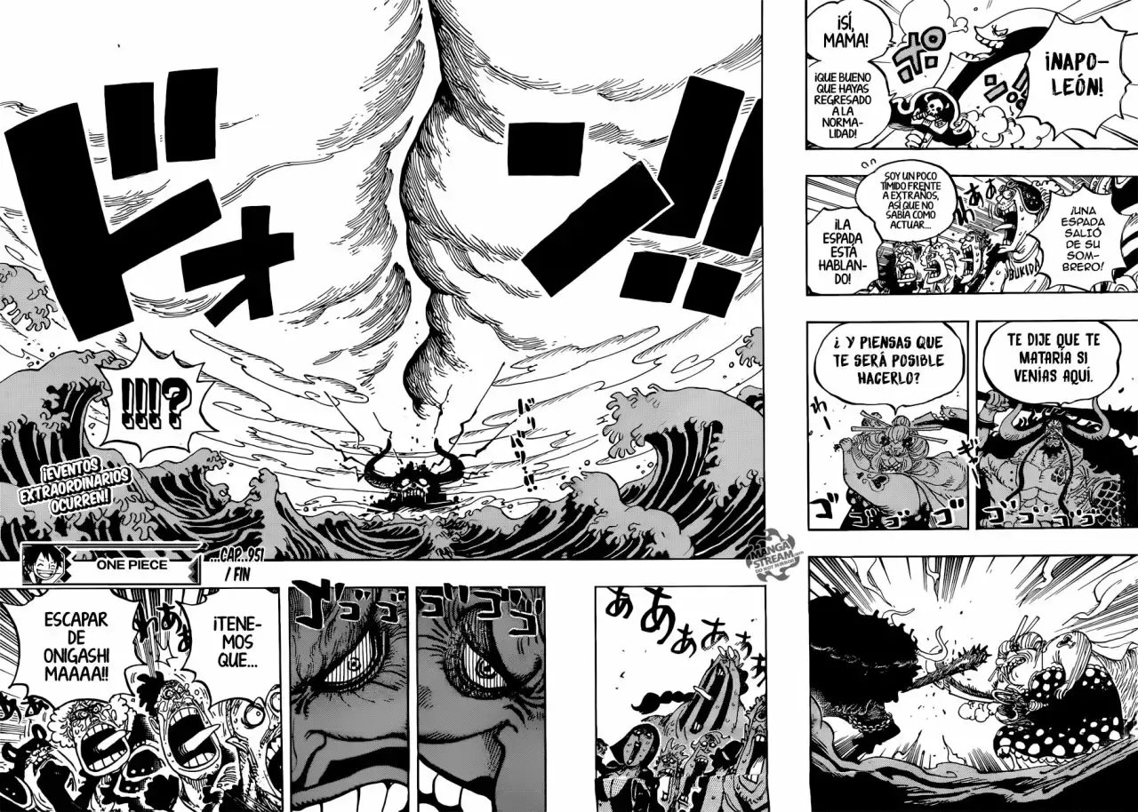 One Piece Capítulo 951 - Página 17 en español