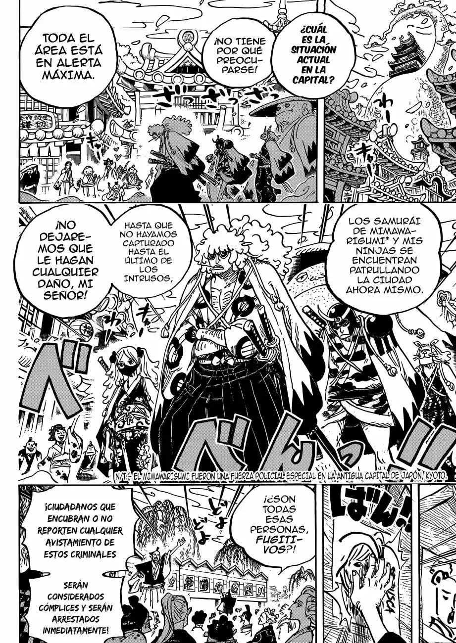 One Piece Capítulo 951 - Página 5 en español