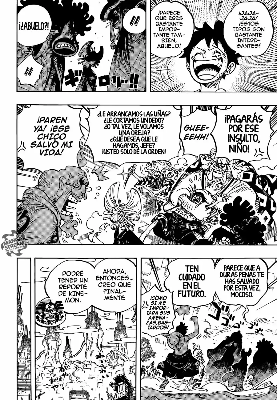 One Piece Capítulo 952 - Página 11 en español