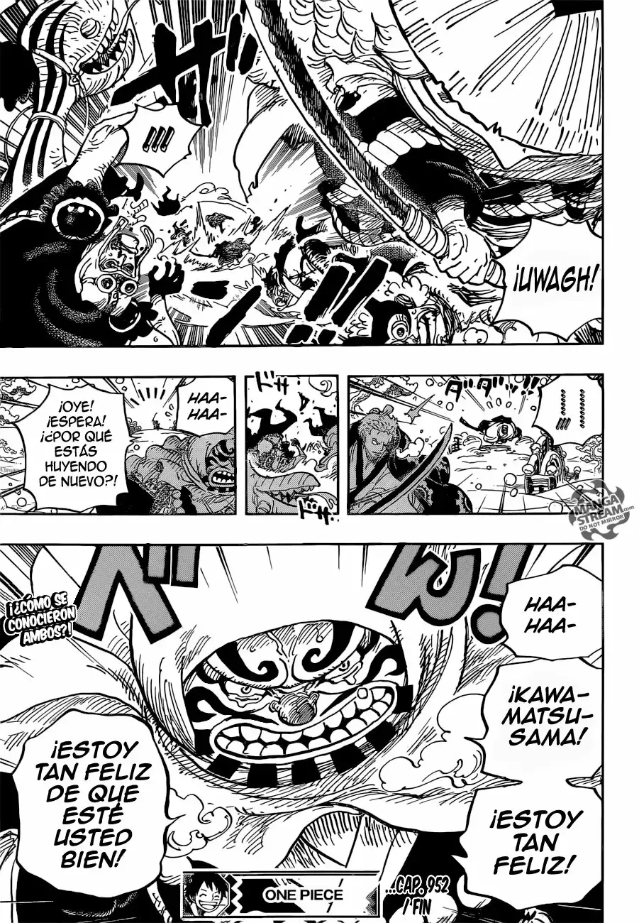 One Piece Capítulo 952 - Página 18 en español