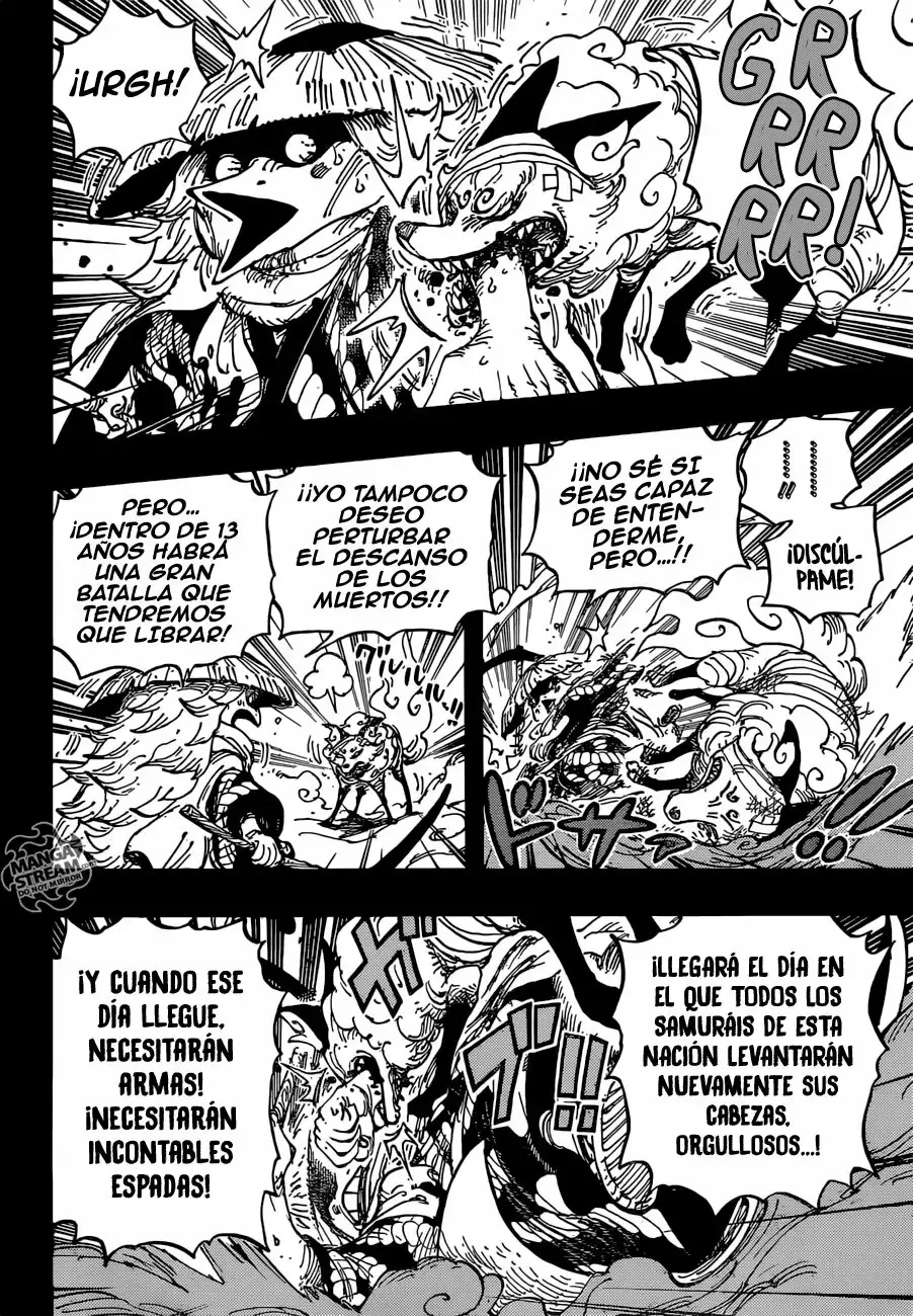 One Piece Capítulo 953 - Página 11 en español