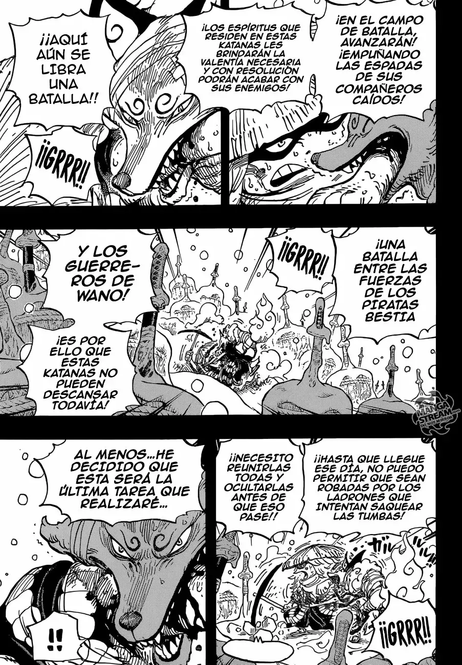 One Piece Capítulo 953 - Página 12 en español