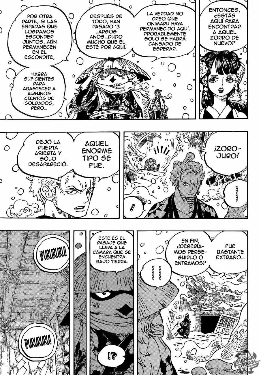 One Piece Capítulo 953 - Página 16 en español