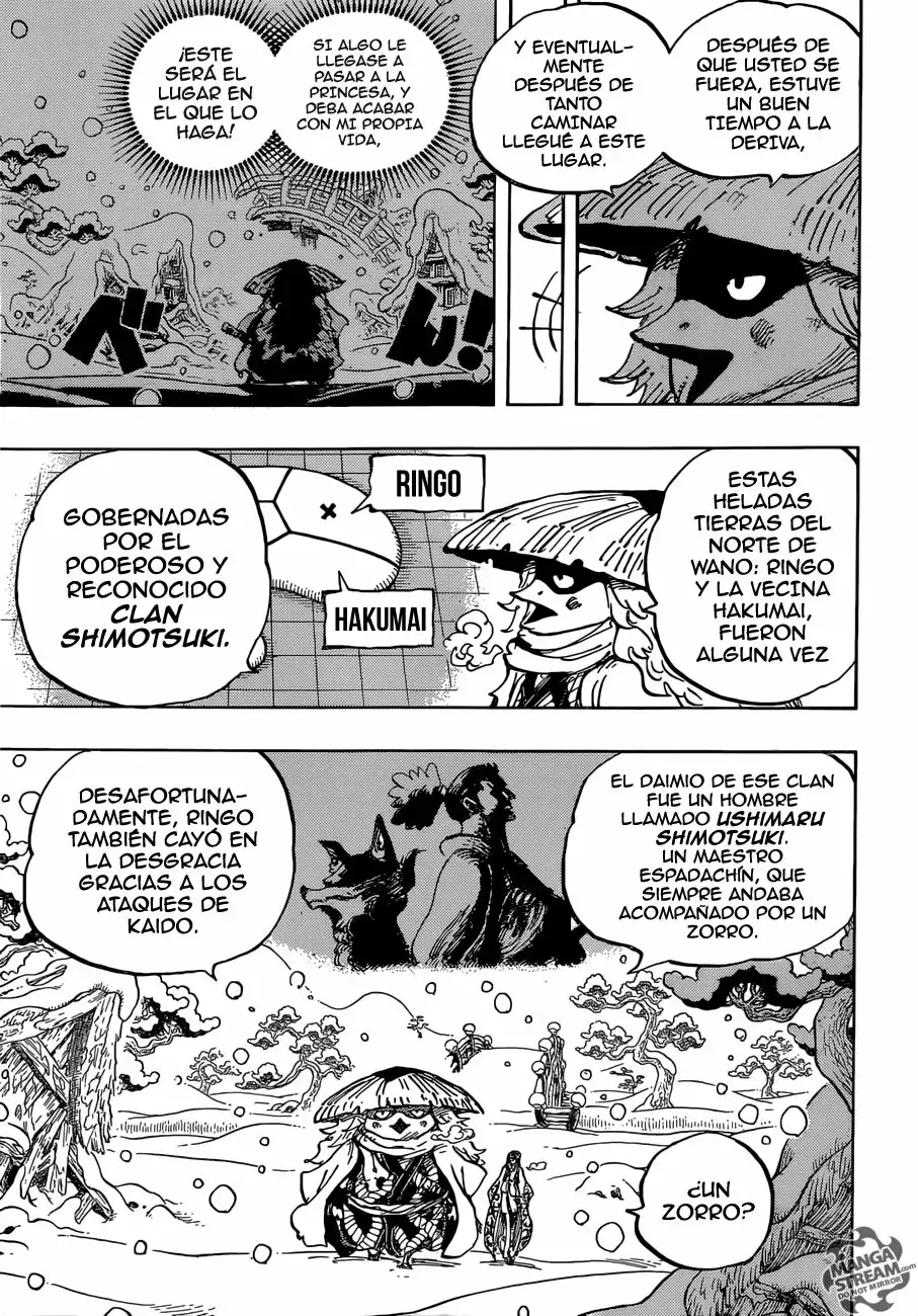 One Piece Capítulo 953 - Página 6 en español