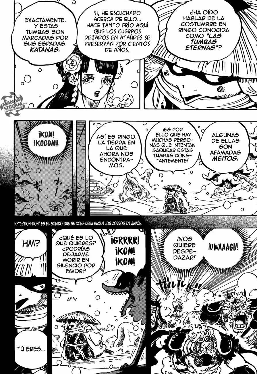 One Piece Capítulo 953 - Página 7 en español