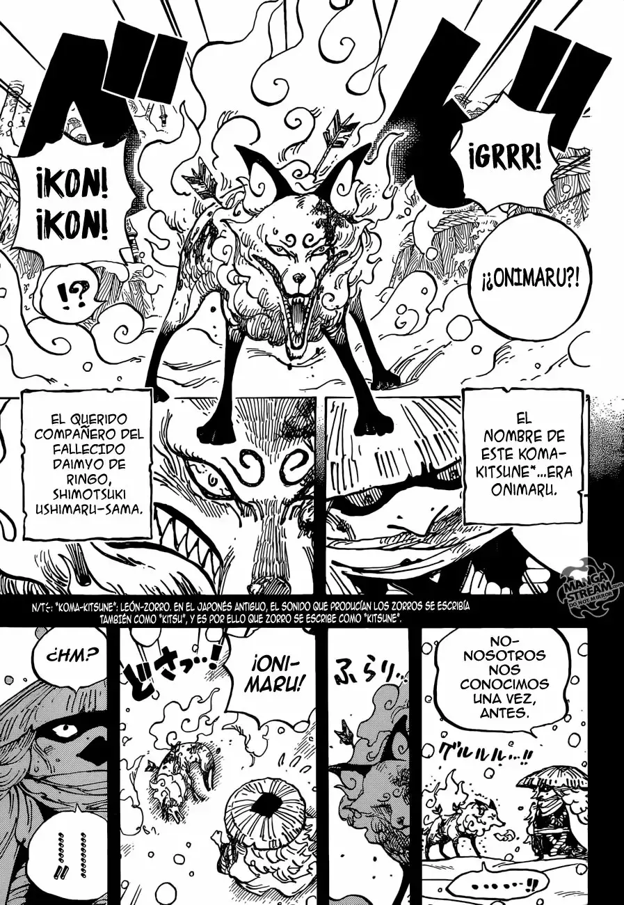 One Piece Capítulo 953 - Página 8 en español
