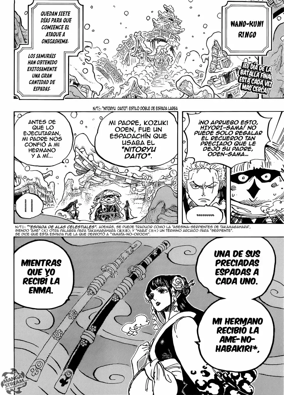One Piece Capítulo 954 - Página 3 en español