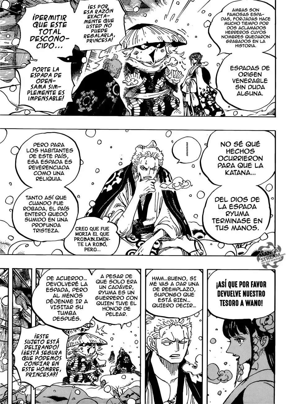 One Piece Capítulo 954 - Página 4 en español