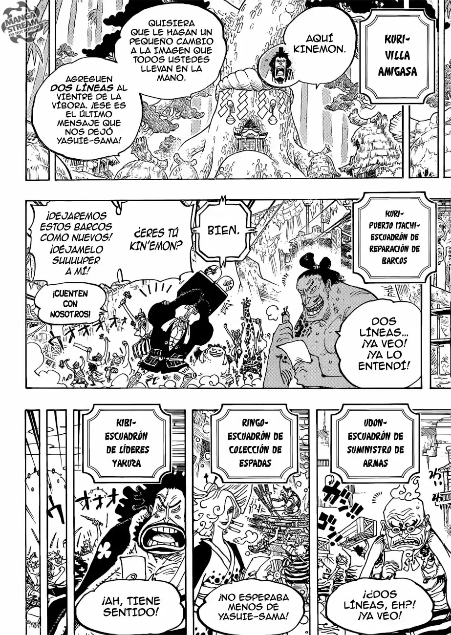 One Piece Capítulo 954 - Página 8 en español