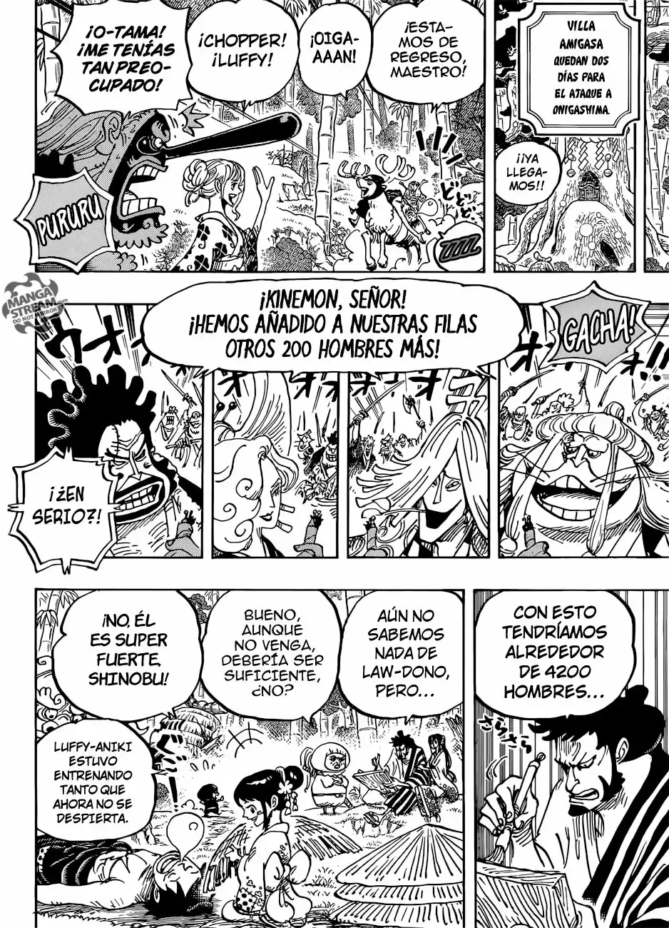 One Piece Capítulo 955 - Página 11 en español