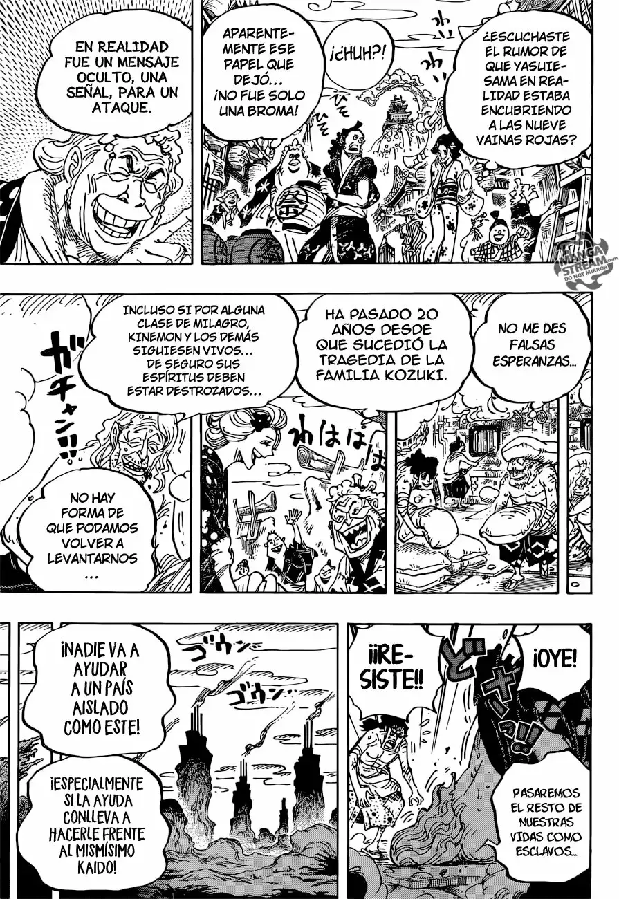 One Piece Capítulo 955 - Página 14 en español