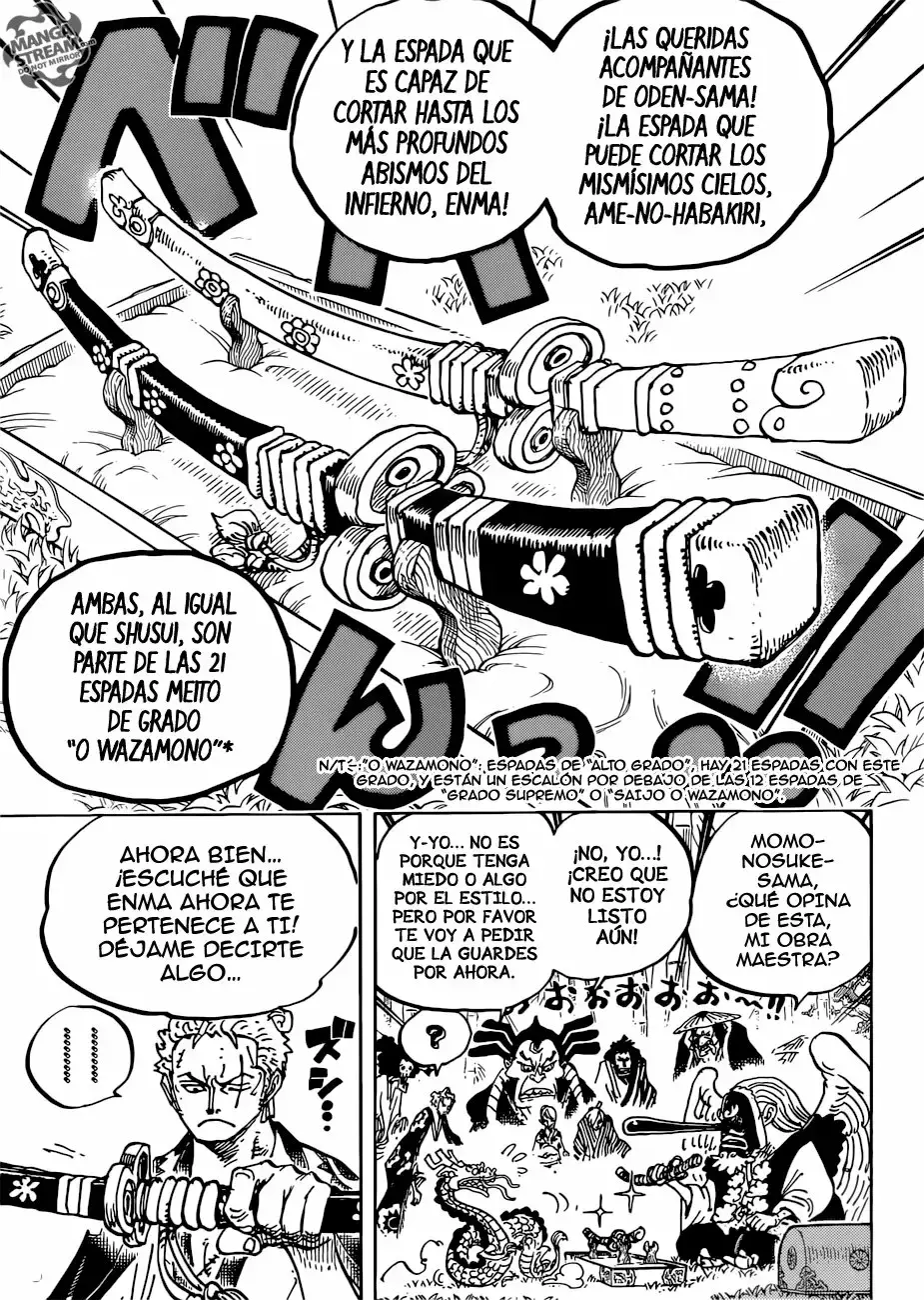 One Piece Capítulo 955 - Página 6 en español