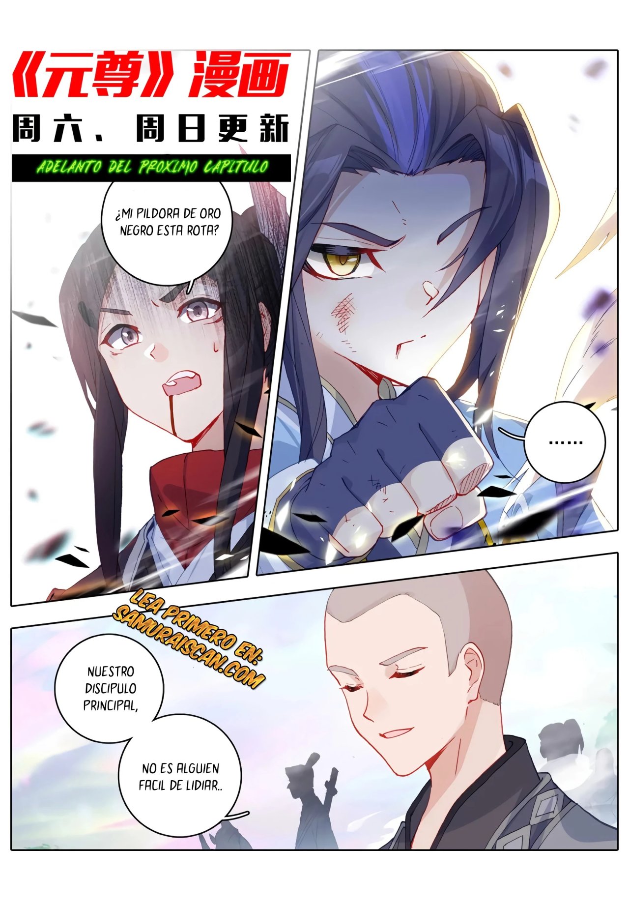 Yuan Zun Capítulo 563 - Página 12 en español