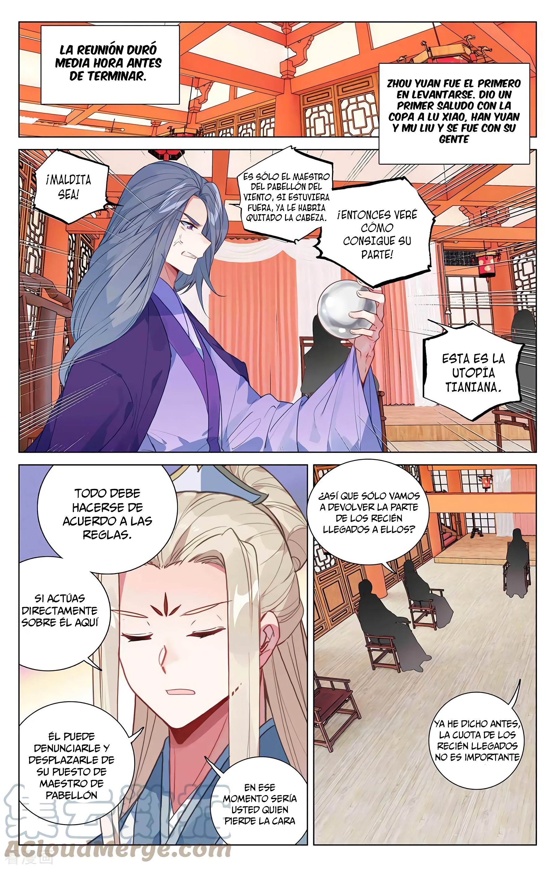 Yuan Zun Capítulo 734 - Página 9 en español