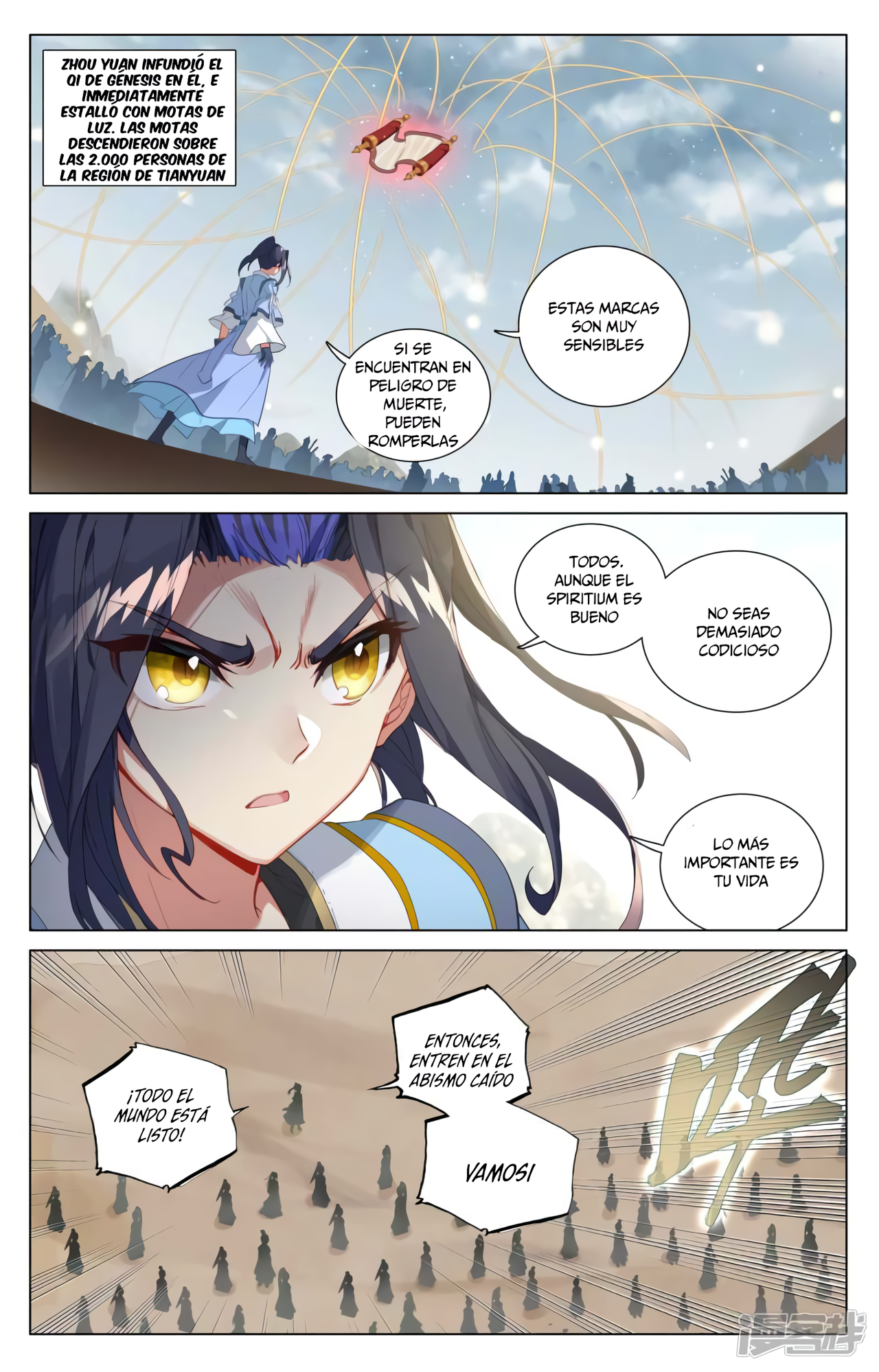 Yuan Zun Capítulo 837 - Página 5 en español