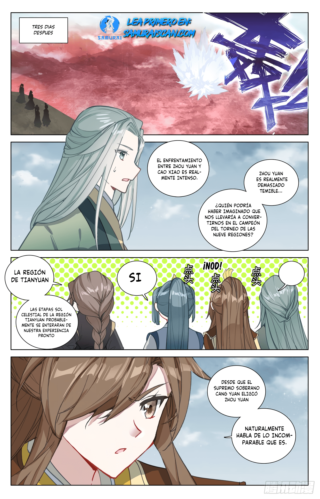 Yuan Zun Capítulo 917 - Página 9 en español