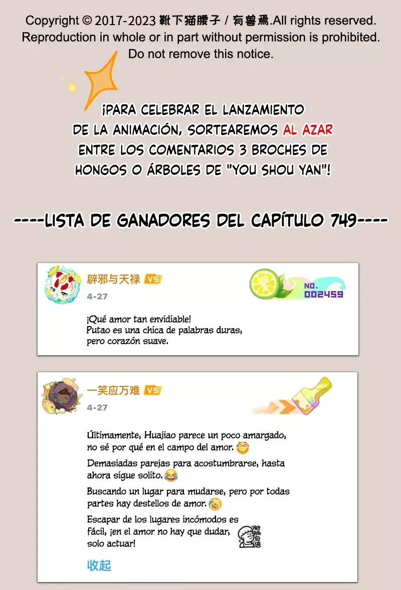 You Shou Yan Capítulo 751 - Página 8 en español