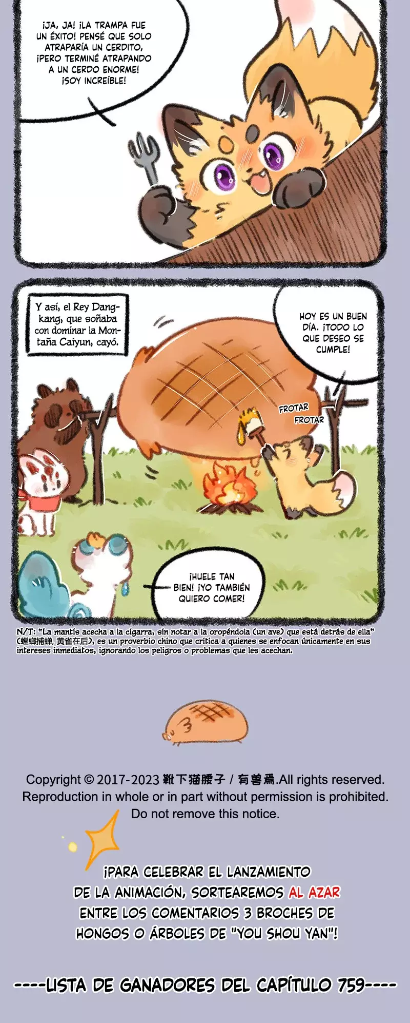You Shou Yan Capítulo 761 - Página 4 en español