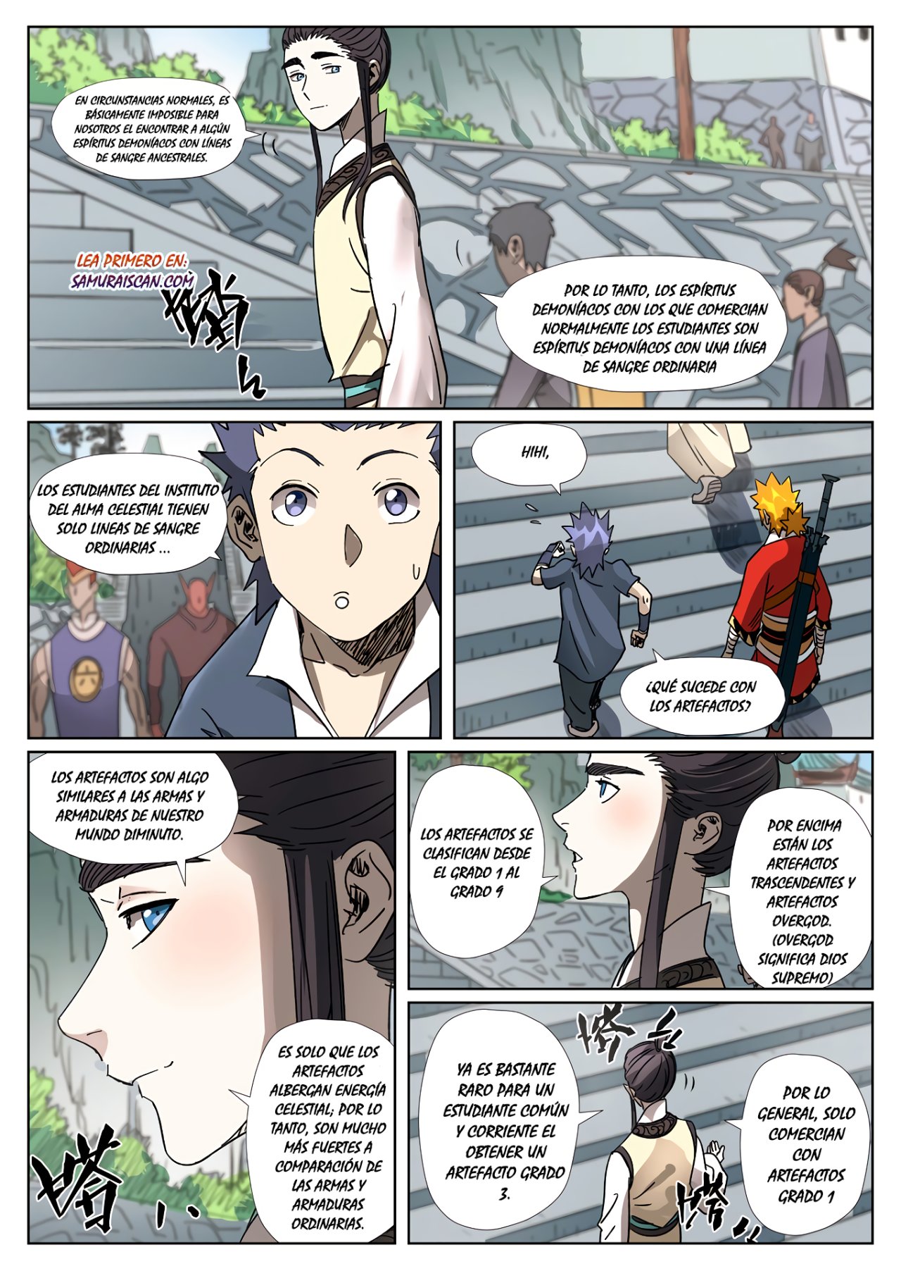 Tales of Demons and Gods Capítulo 301 - Página 8 en español