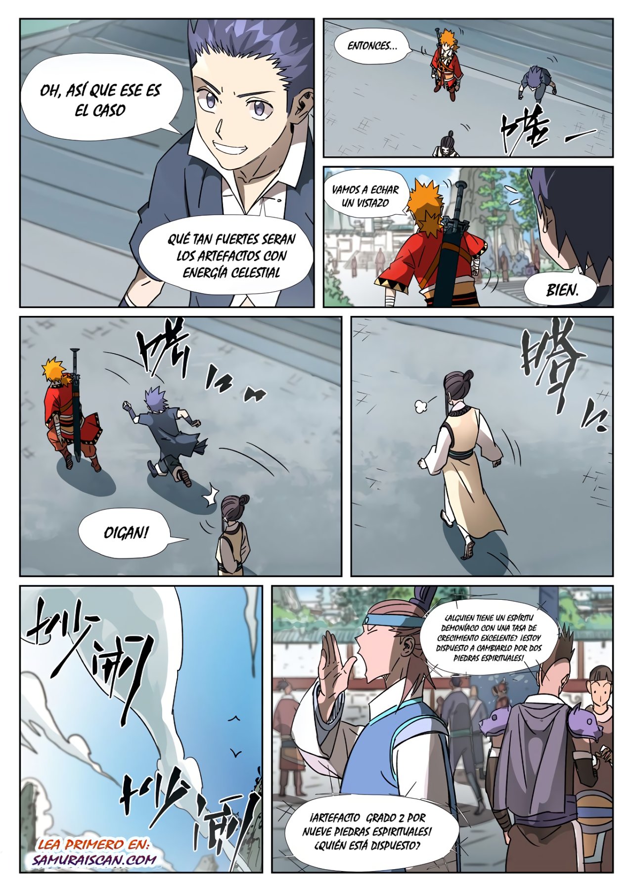 Tales of Demons and Gods Capítulo 301 - Página 9 en español