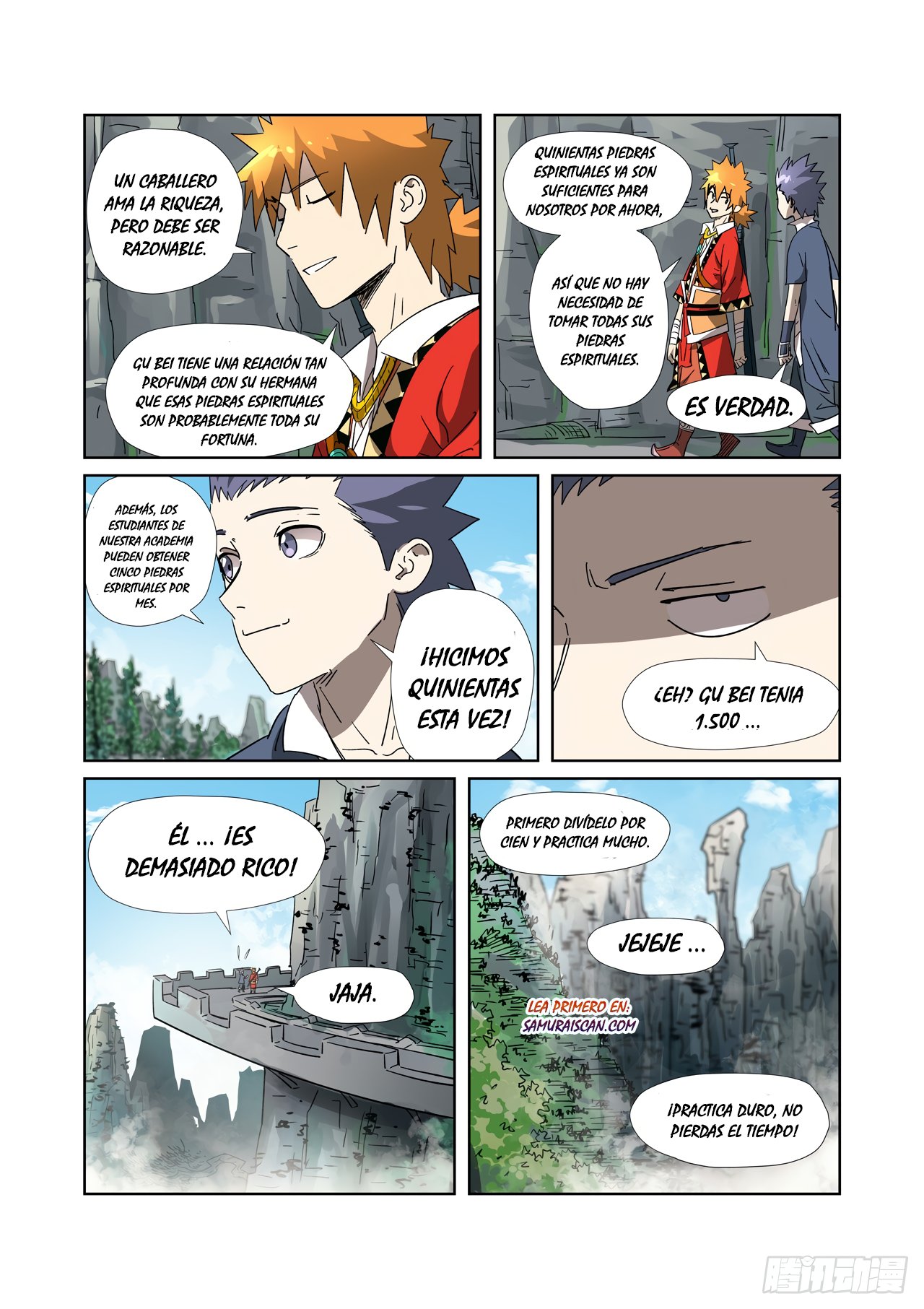 Tales of Demons and Gods Capítulo 308.5 - Página 8 en español