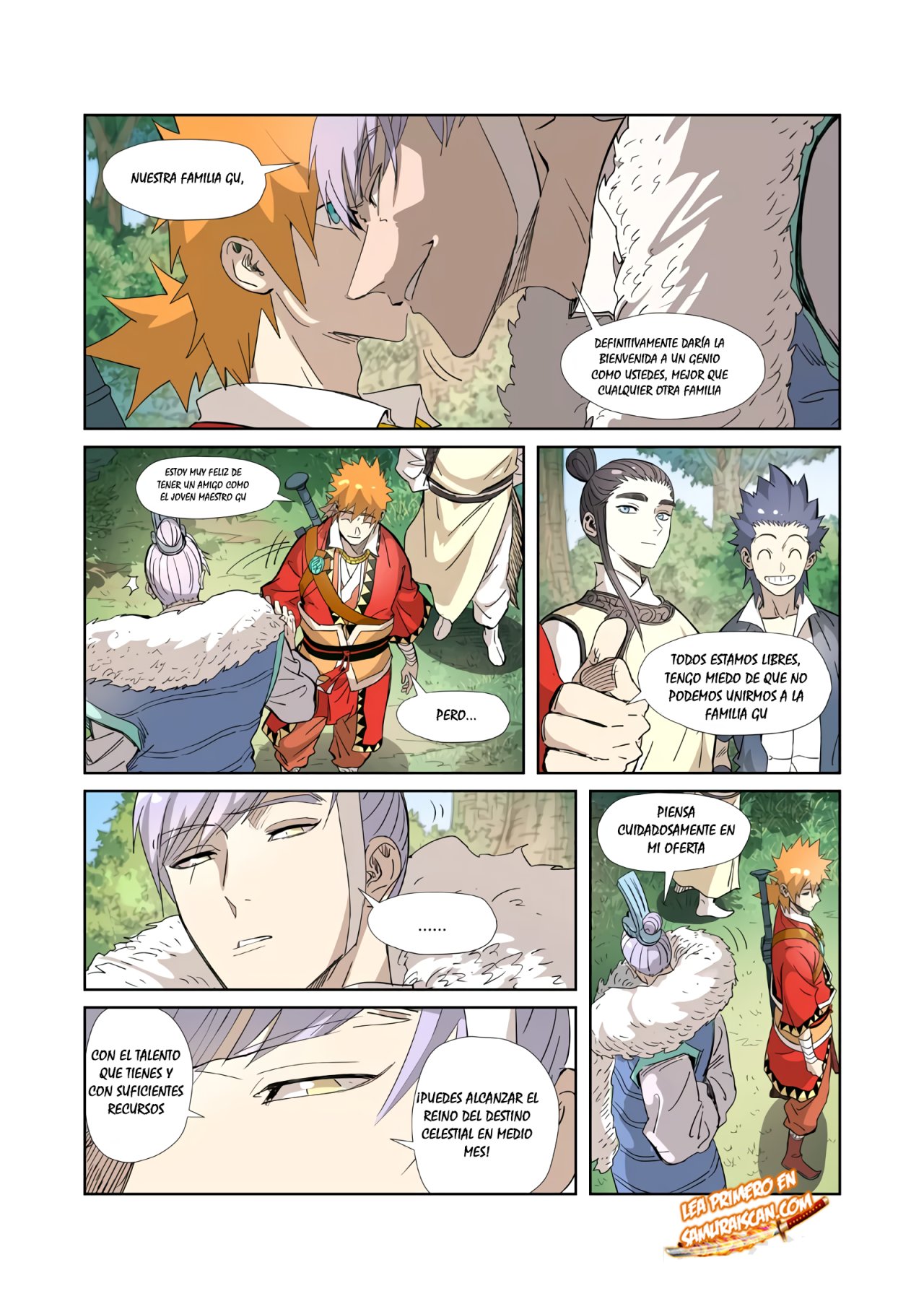 Tales of Demons and Gods Capítulo 318.5 - Página 8 en español