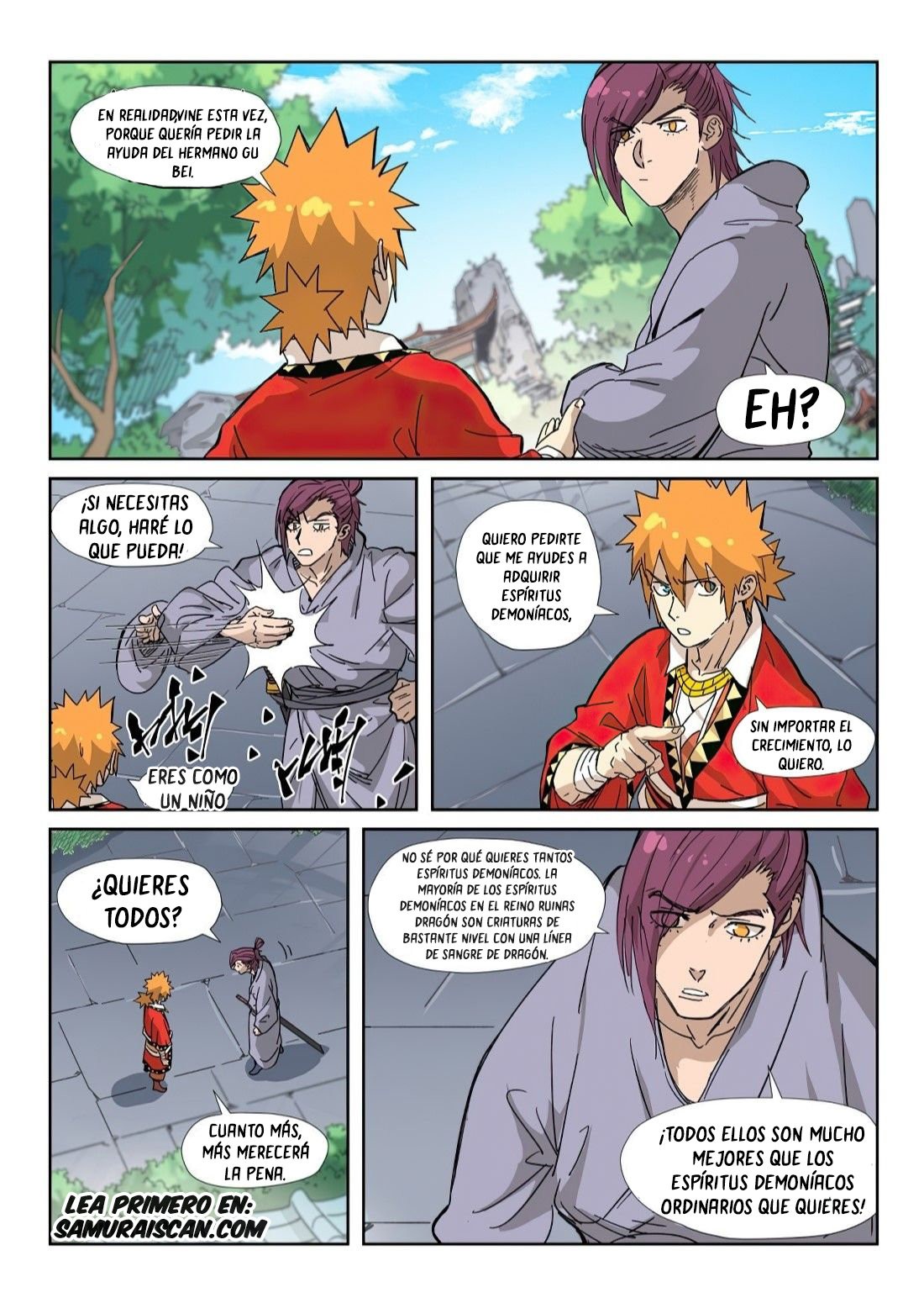 Tales of Demons and Gods Capítulo 327 - Página 4 en español