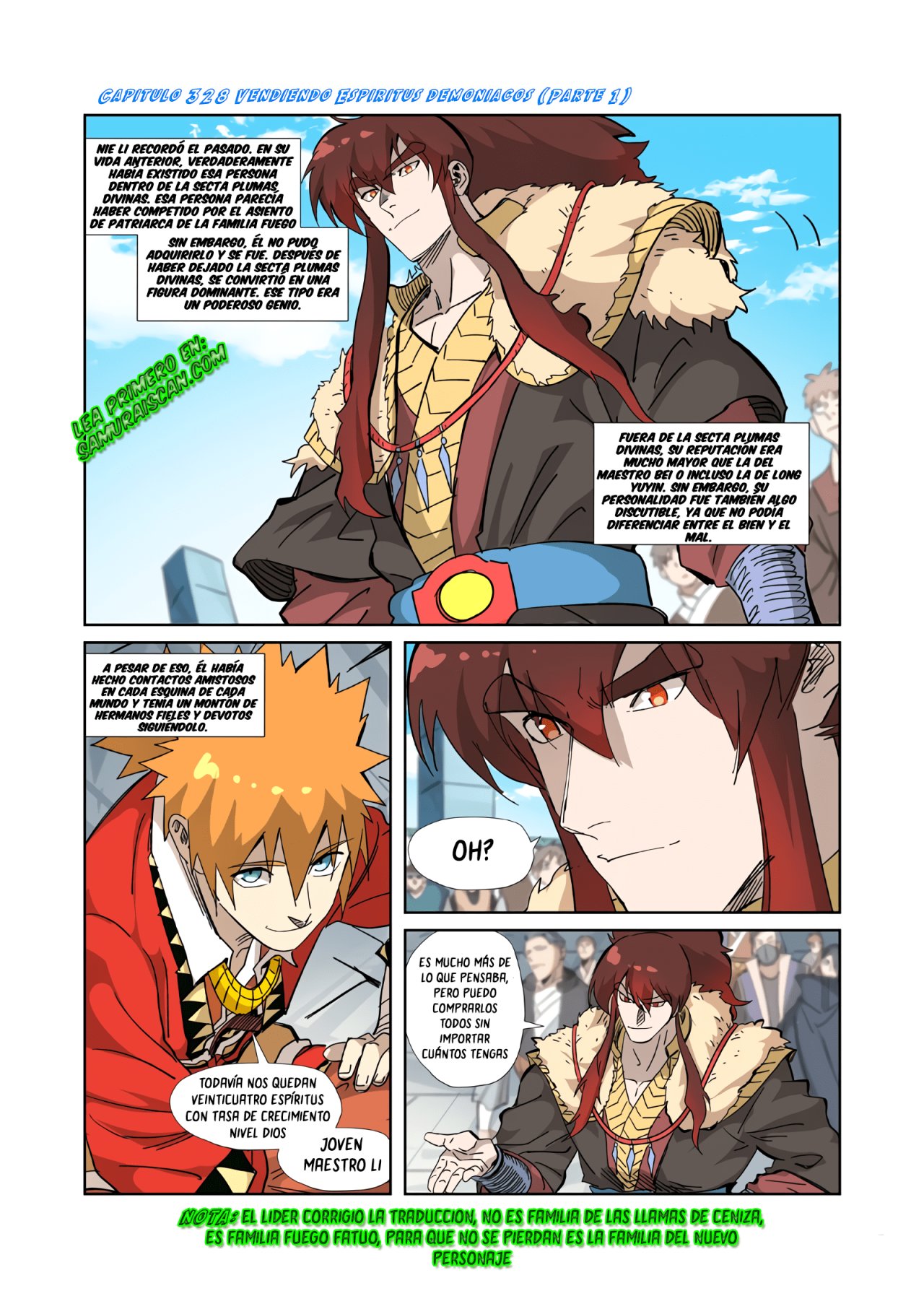 Tales of Demons and Gods Capítulo 328 - Página 3 en español