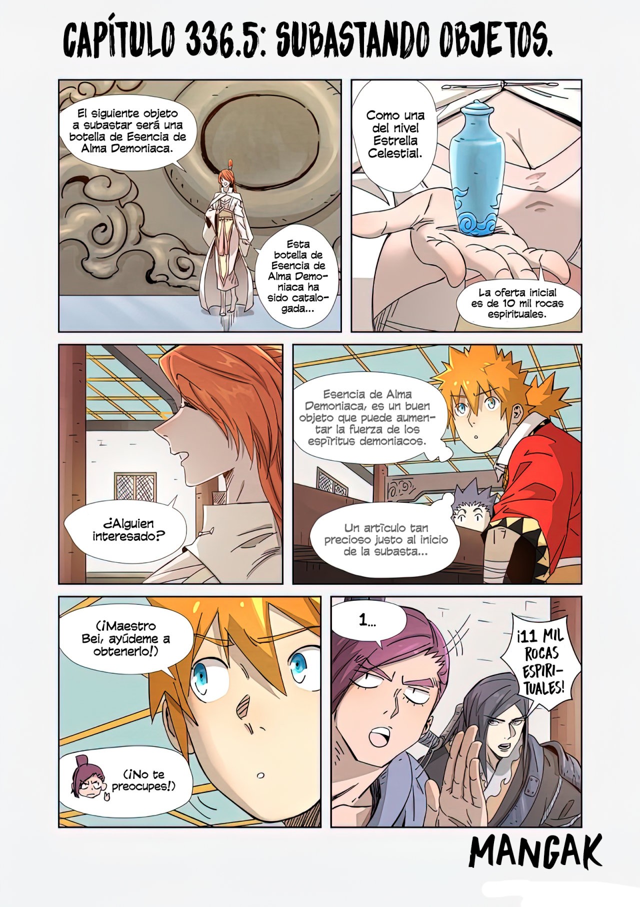 Tales of Demons and Gods Capítulo 336.5 - Página 3 en español