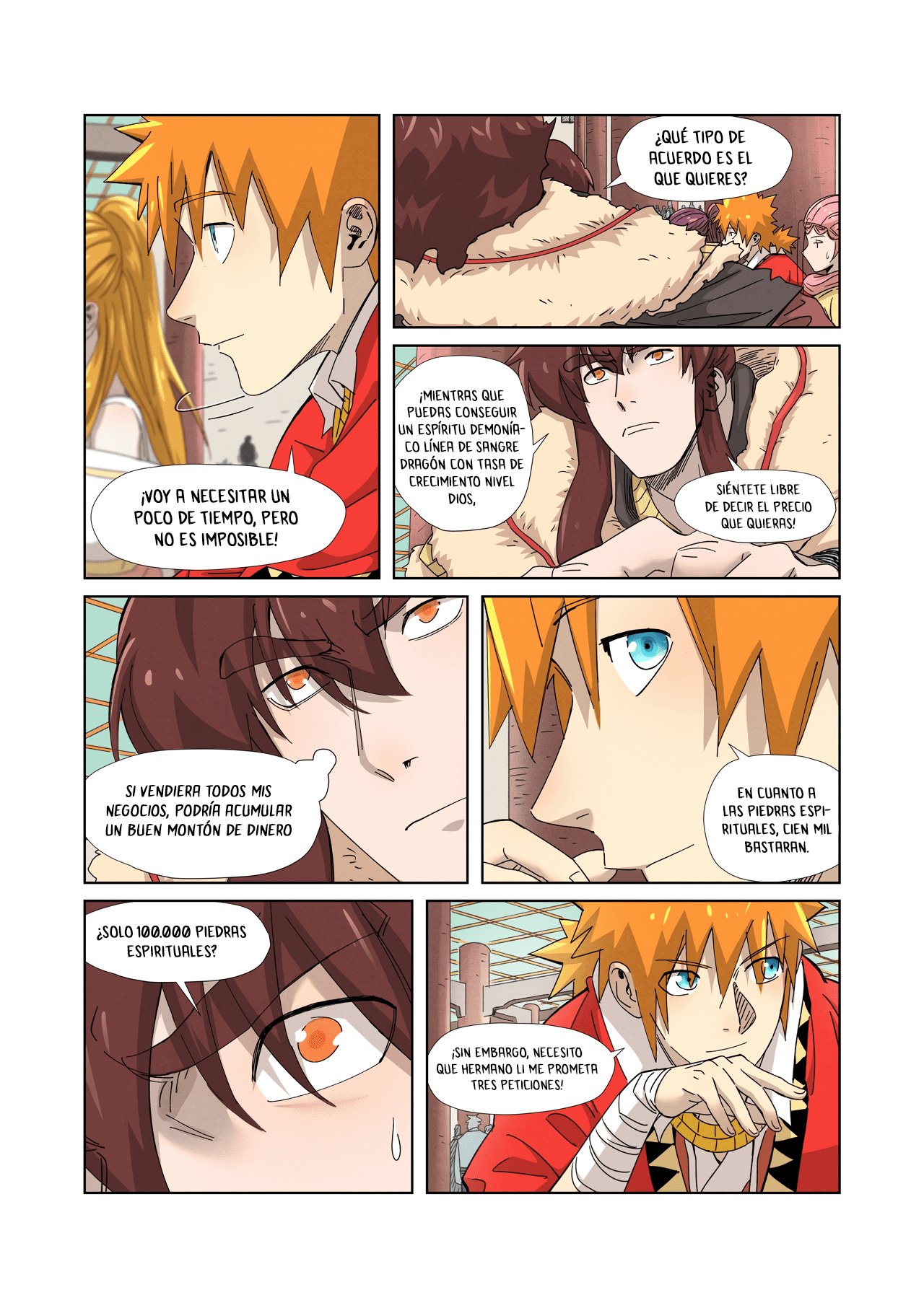 Tales of Demons and Gods Capítulo 337.5 - Página 9 en español