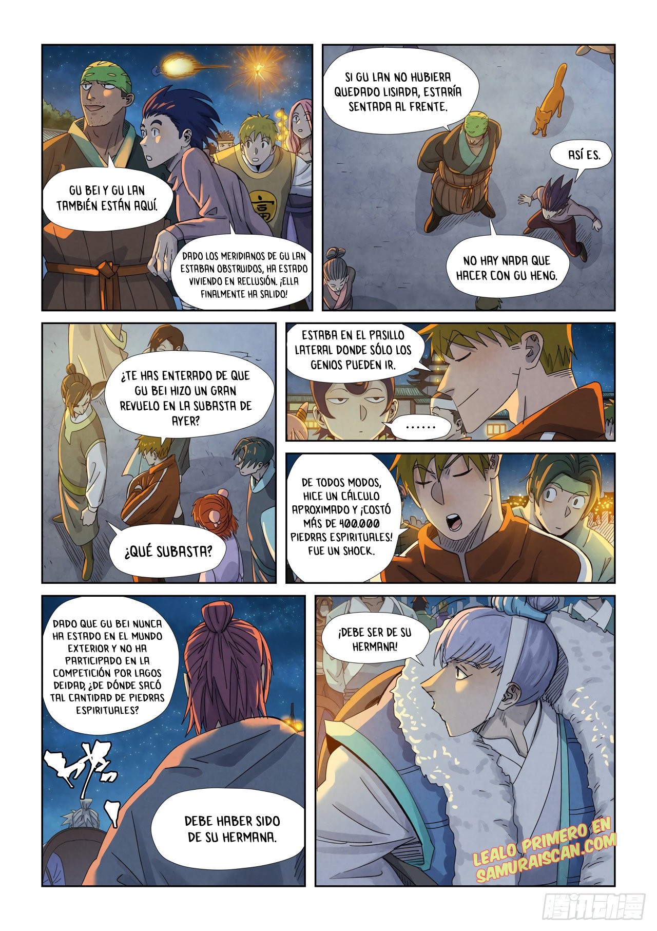 Tales of Demons and Gods Capítulo 349 - Página 4 en español