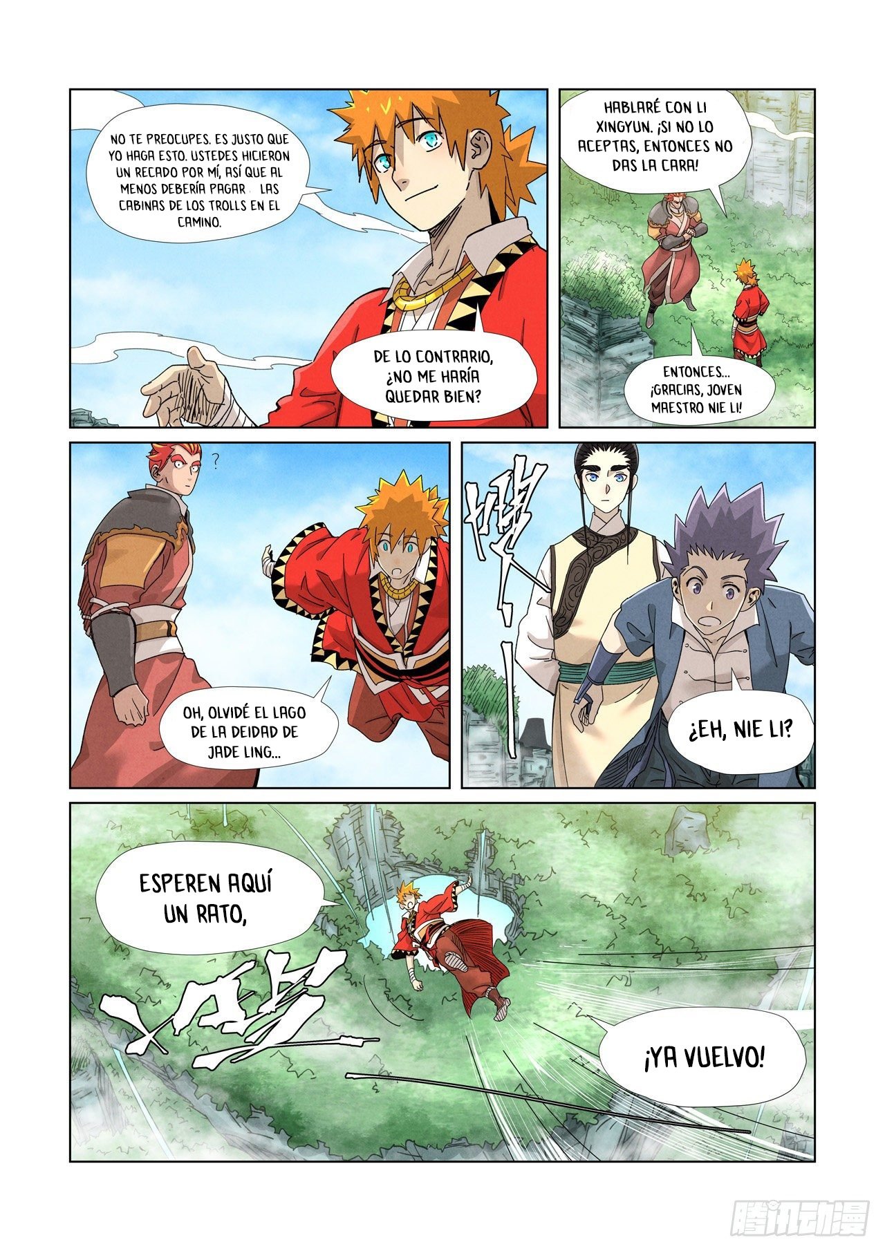 Tales of Demons and Gods Capítulo 352.5 - Página 5 en español