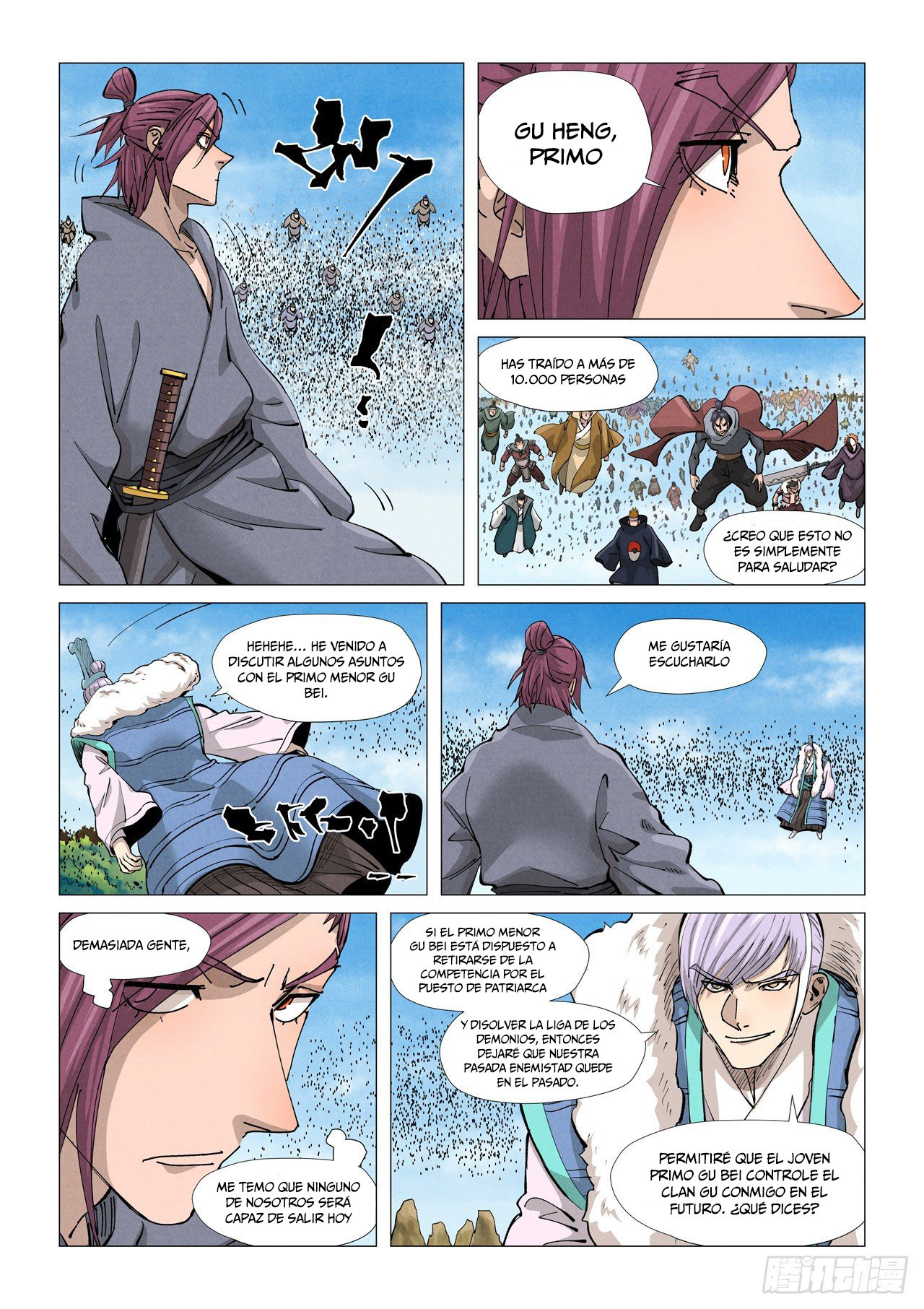 Tales of Demons and Gods Capítulo 362.5 - Página 10 en español