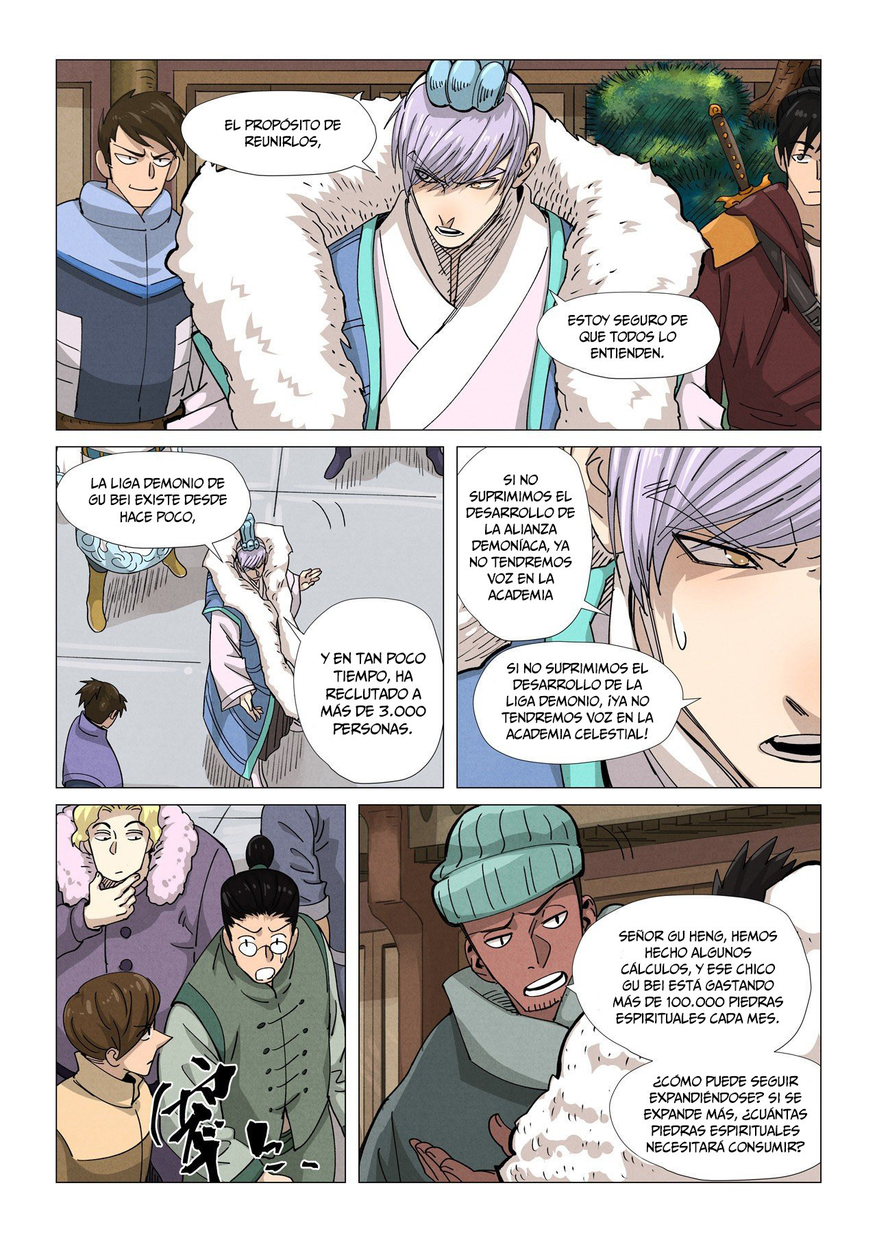 Tales of Demons and Gods Capítulo 362 - Página 8 en español