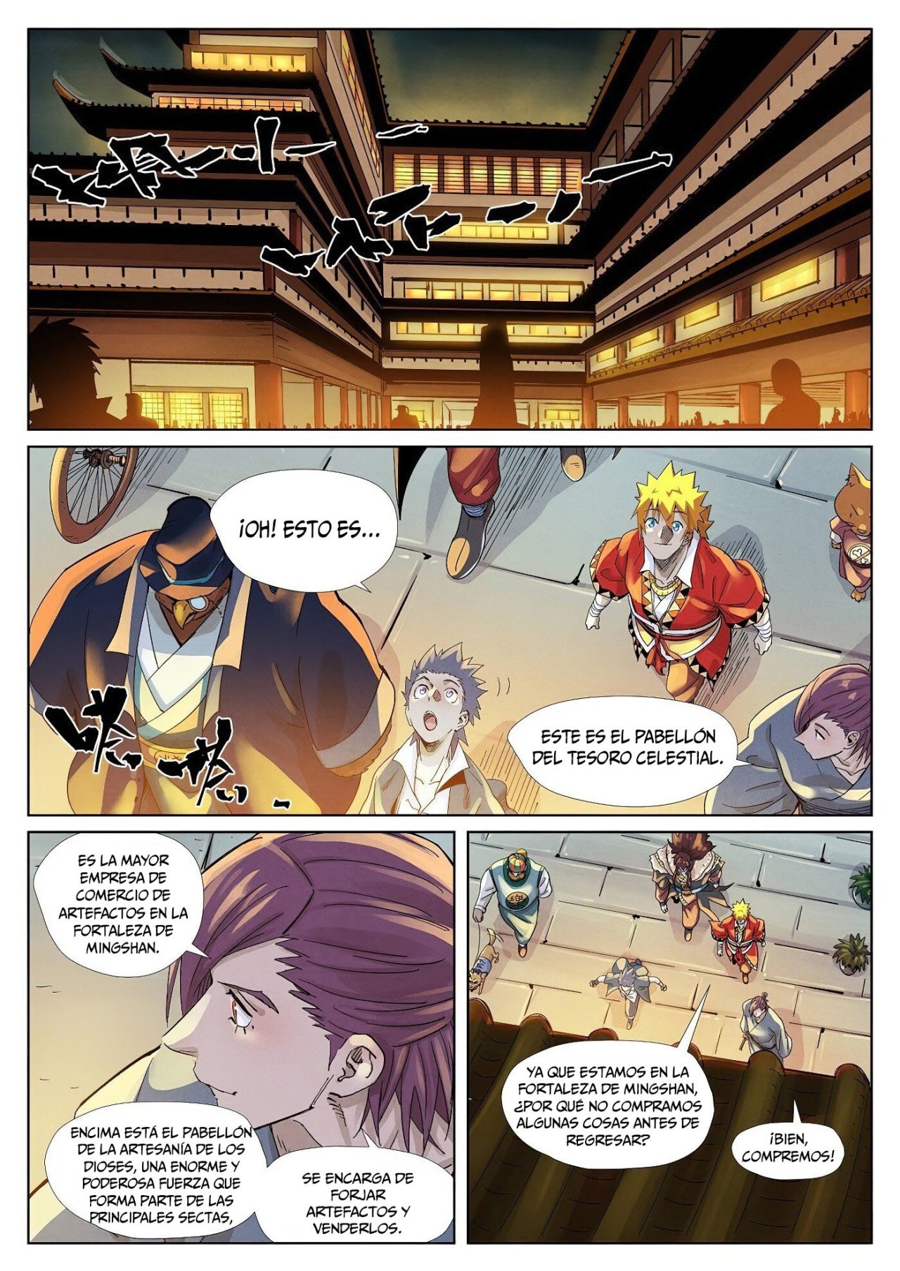 Tales of Demons and Gods Capítulo 366.5 - Página 12 en español