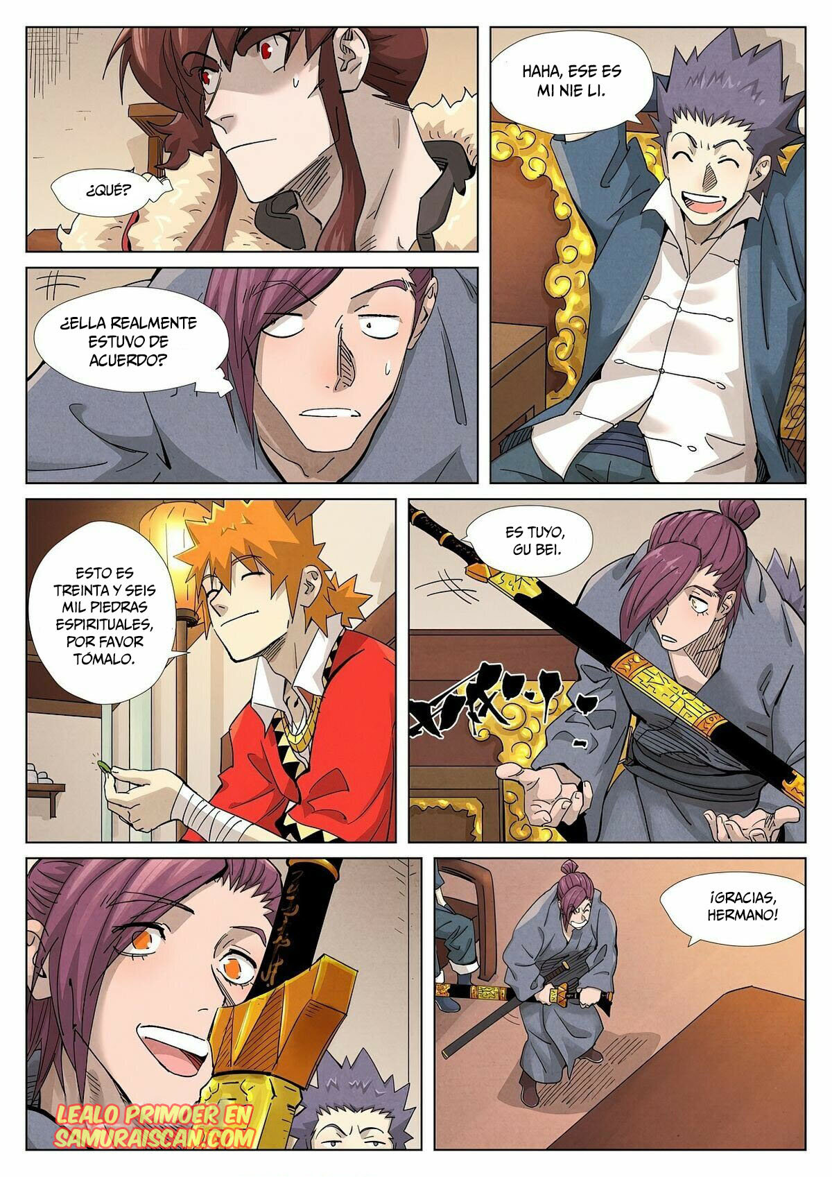Tales of Demons and Gods Capítulo 367.5 - Página 8 en español