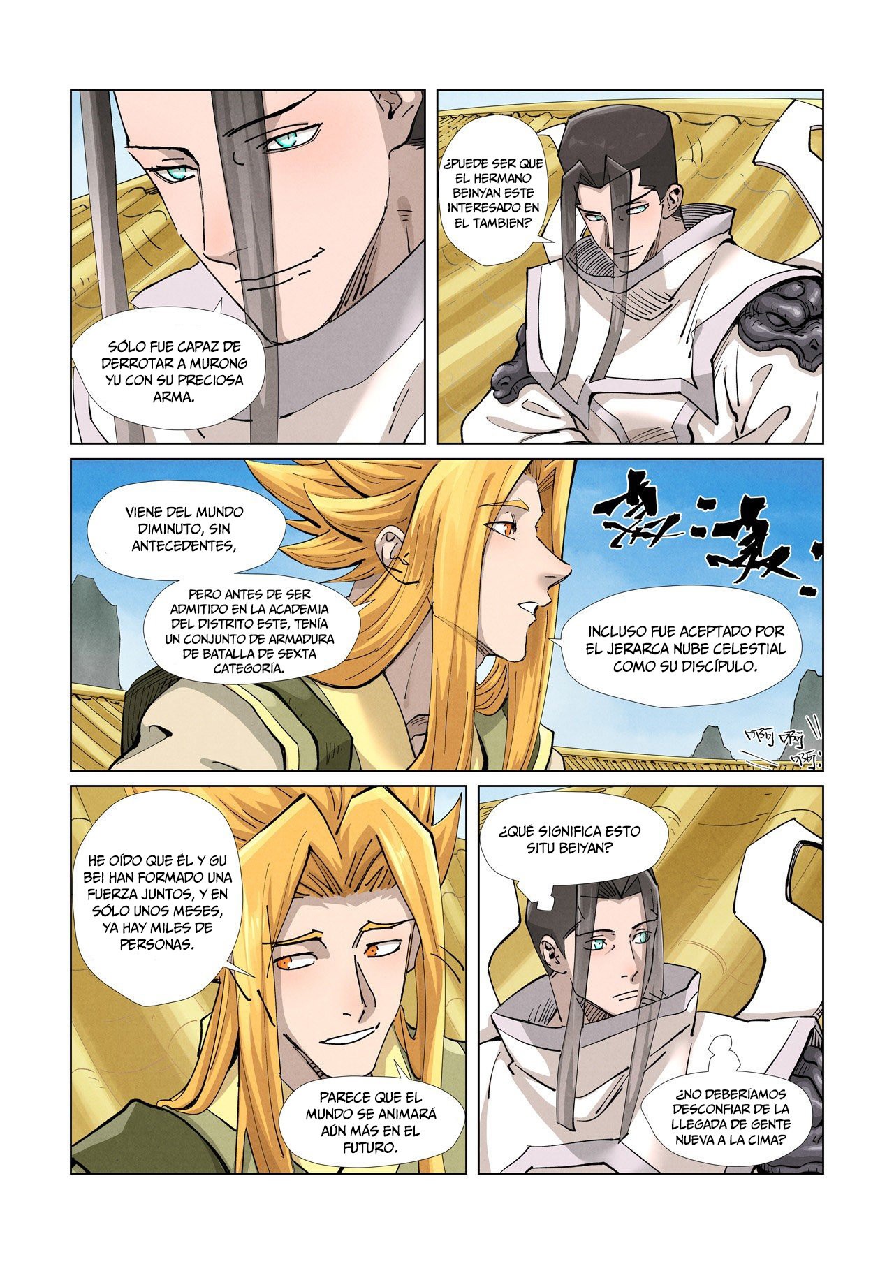 Tales of Demons and Gods Capítulo 370.5 - Página 6 en español