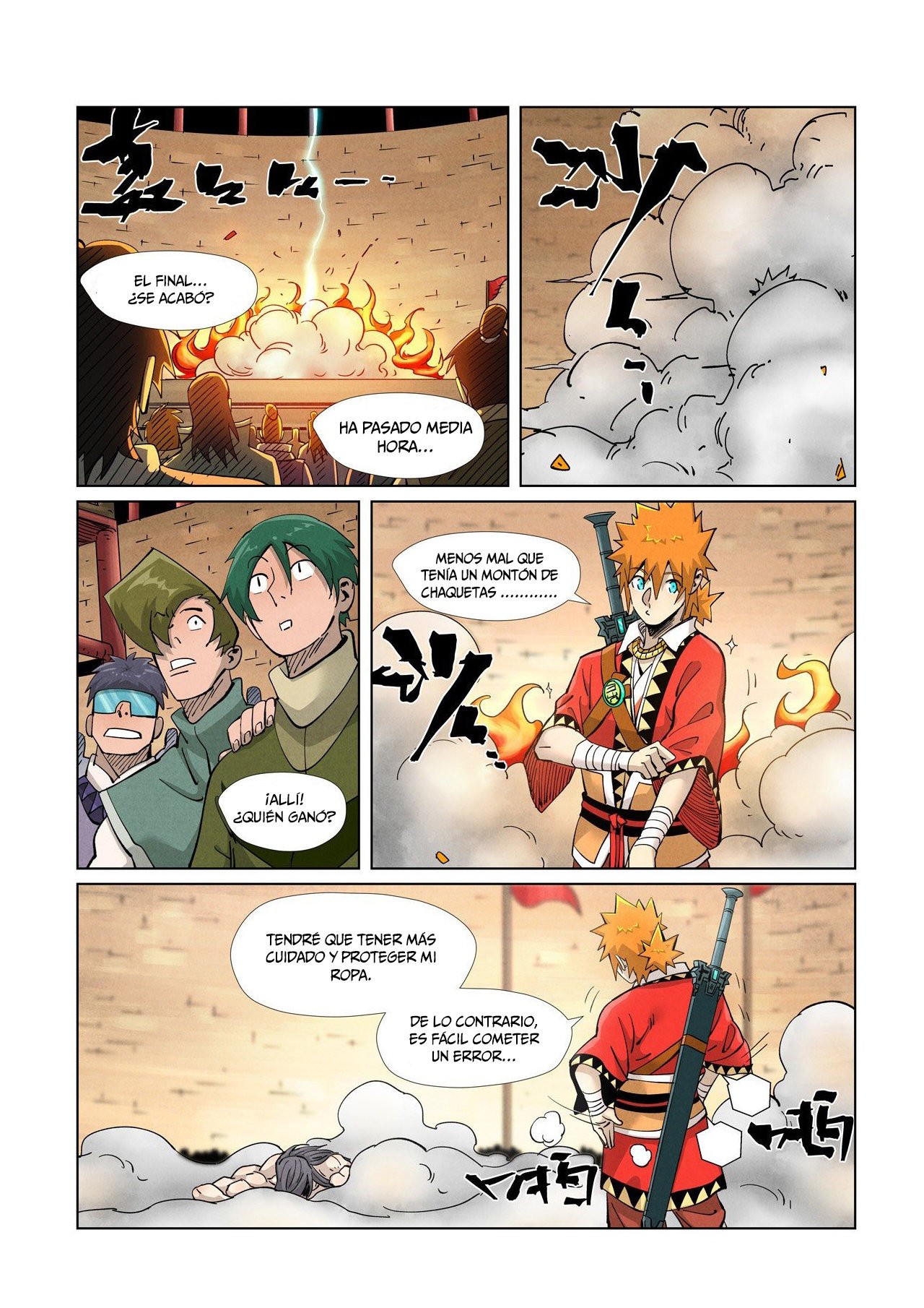 Tales of Demons and Gods Capítulo 370.5 - Página 8 en español