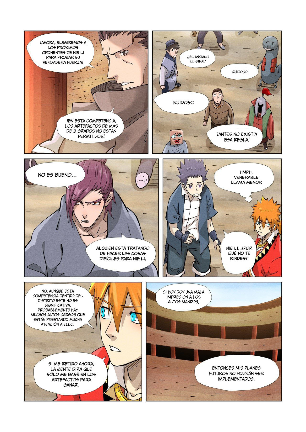 Tales of Demons and Gods Capítulo 371 - Página 7 en español